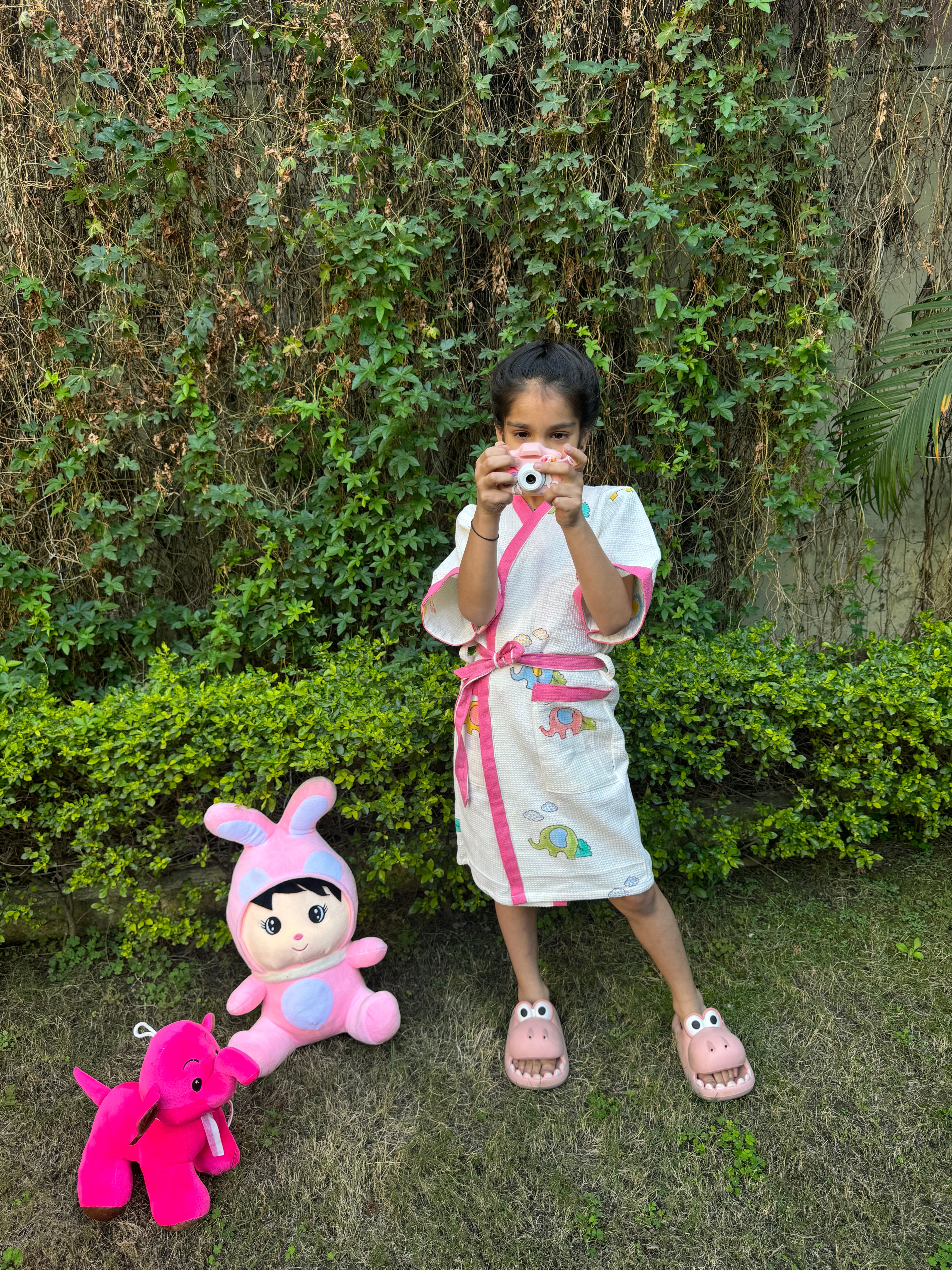 BLOCK PRINTED KIDS BATHROBES