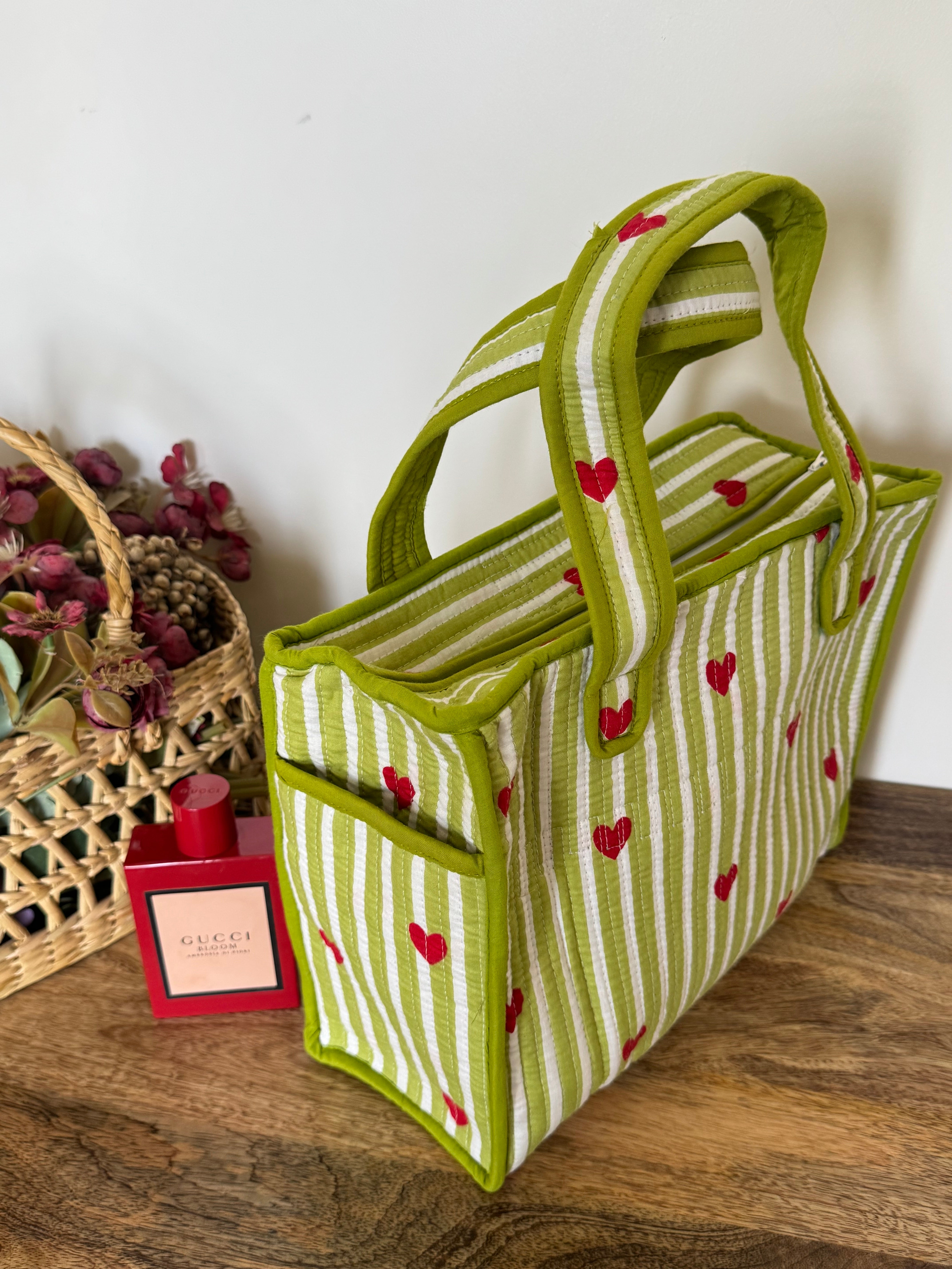 MINI TOTE BAG WITH ZIP
