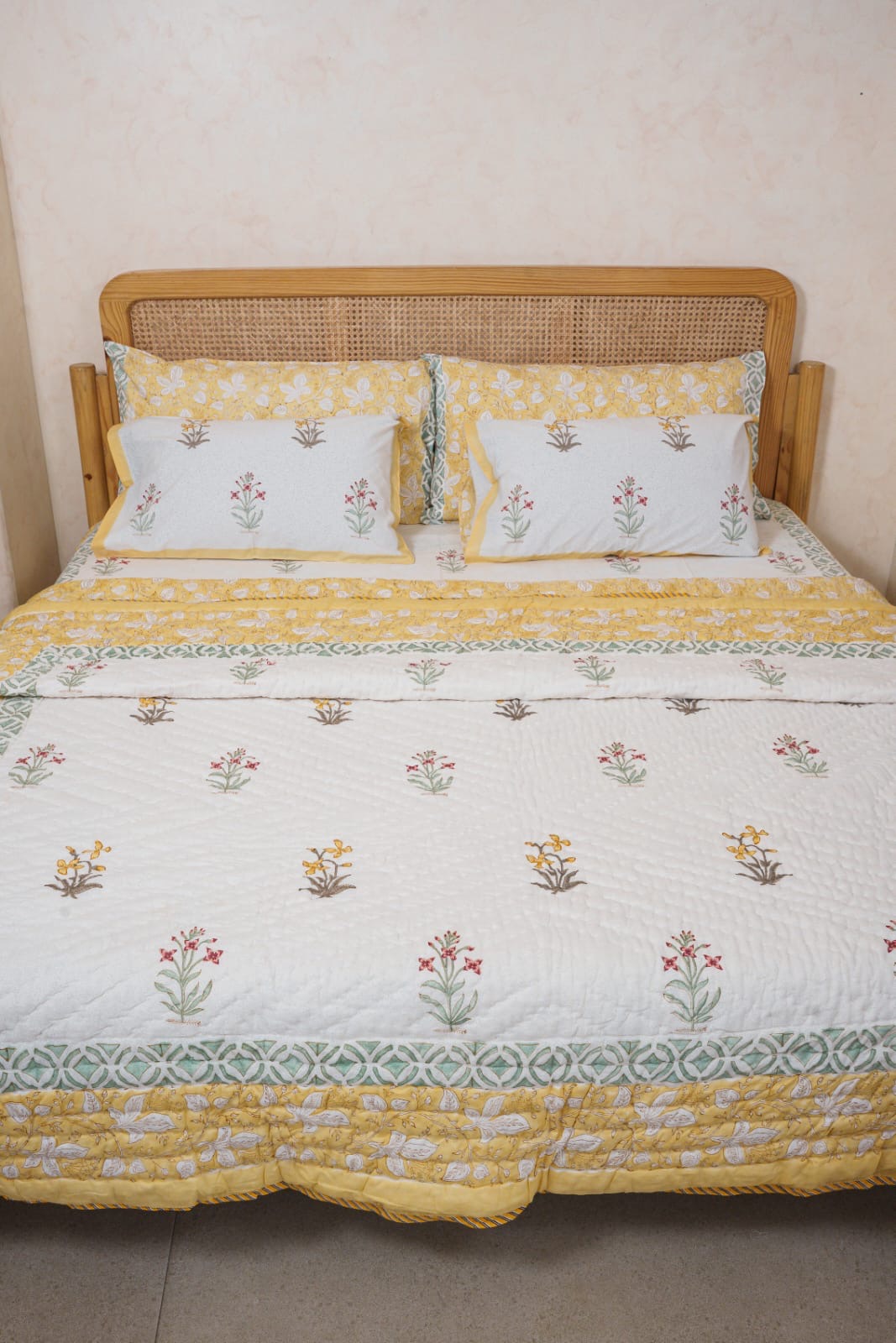 RASHIKA HANDBLOCK PRINTED BEDDING