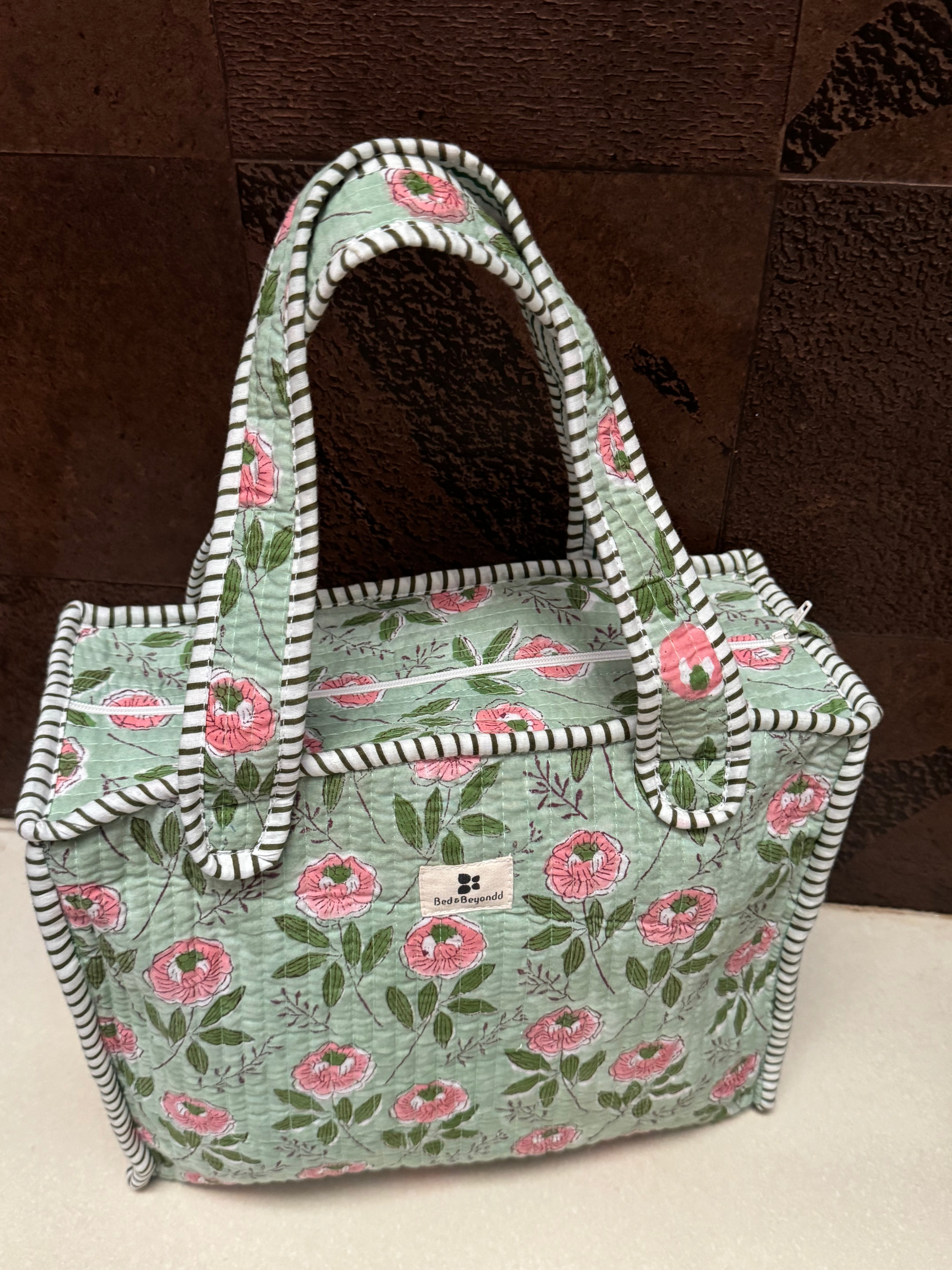 MINI TOTE BAG WITH ZIP