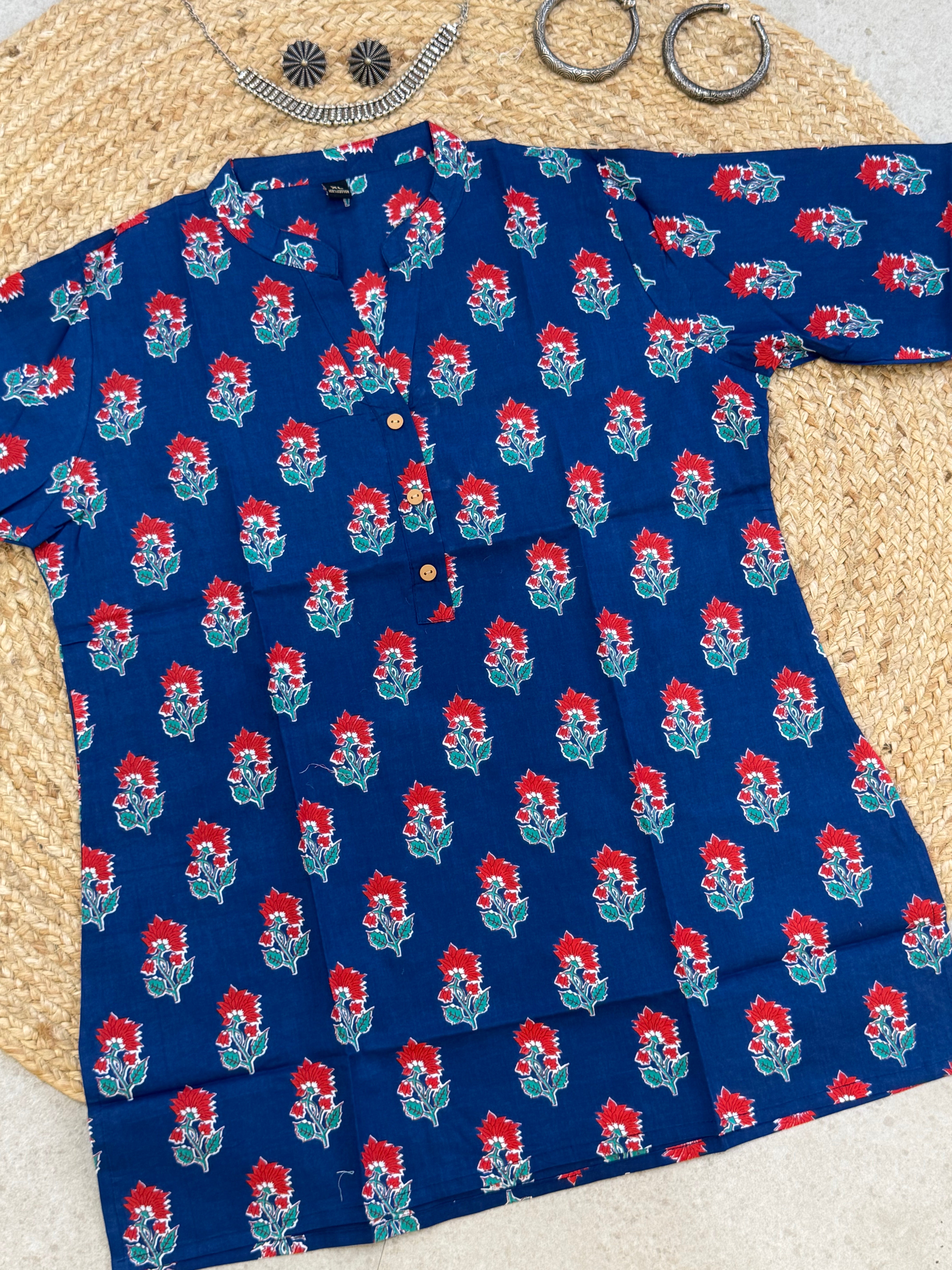 SHORT LENGTH COTTON KURTA