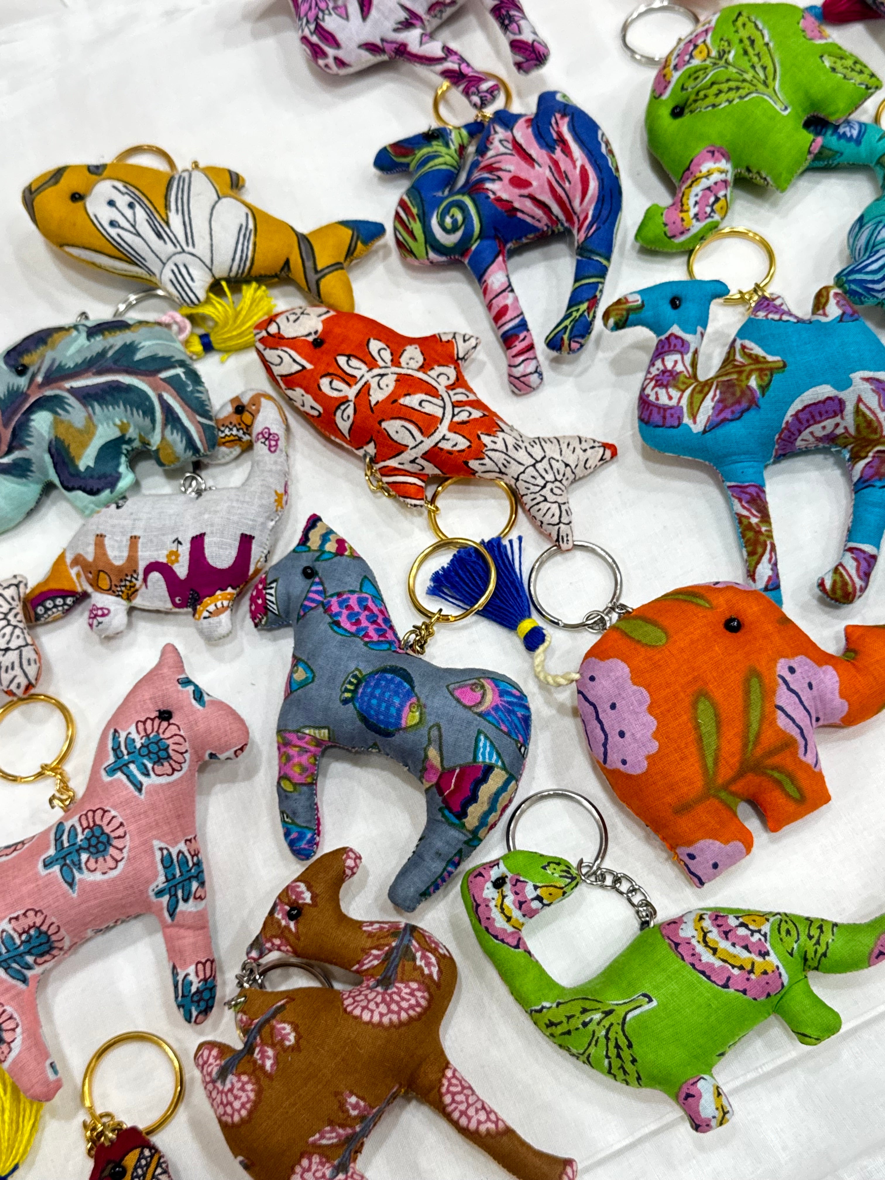 FABRIC KEYCHAINS