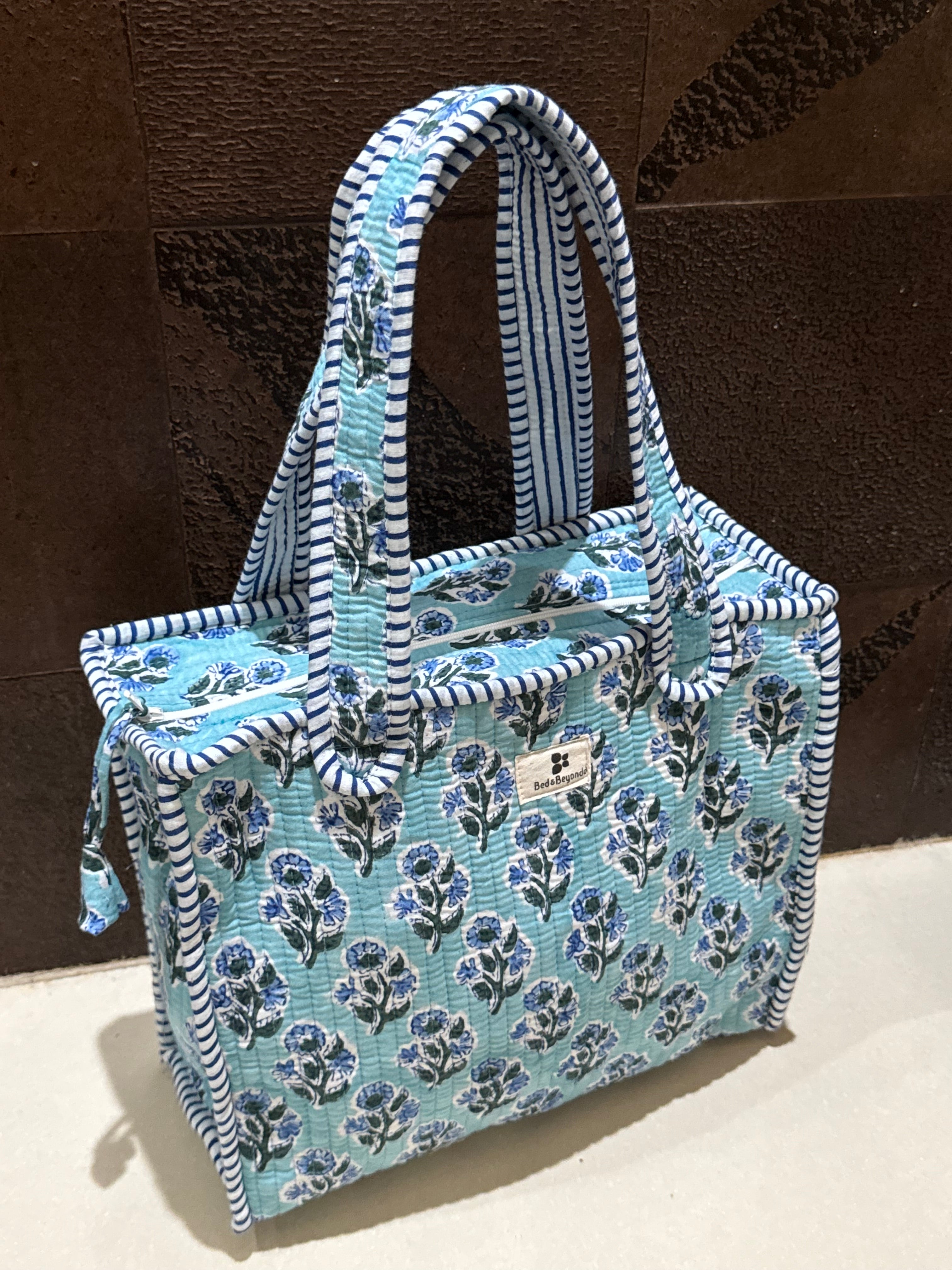 MINI TOTE BAG WITH ZIP