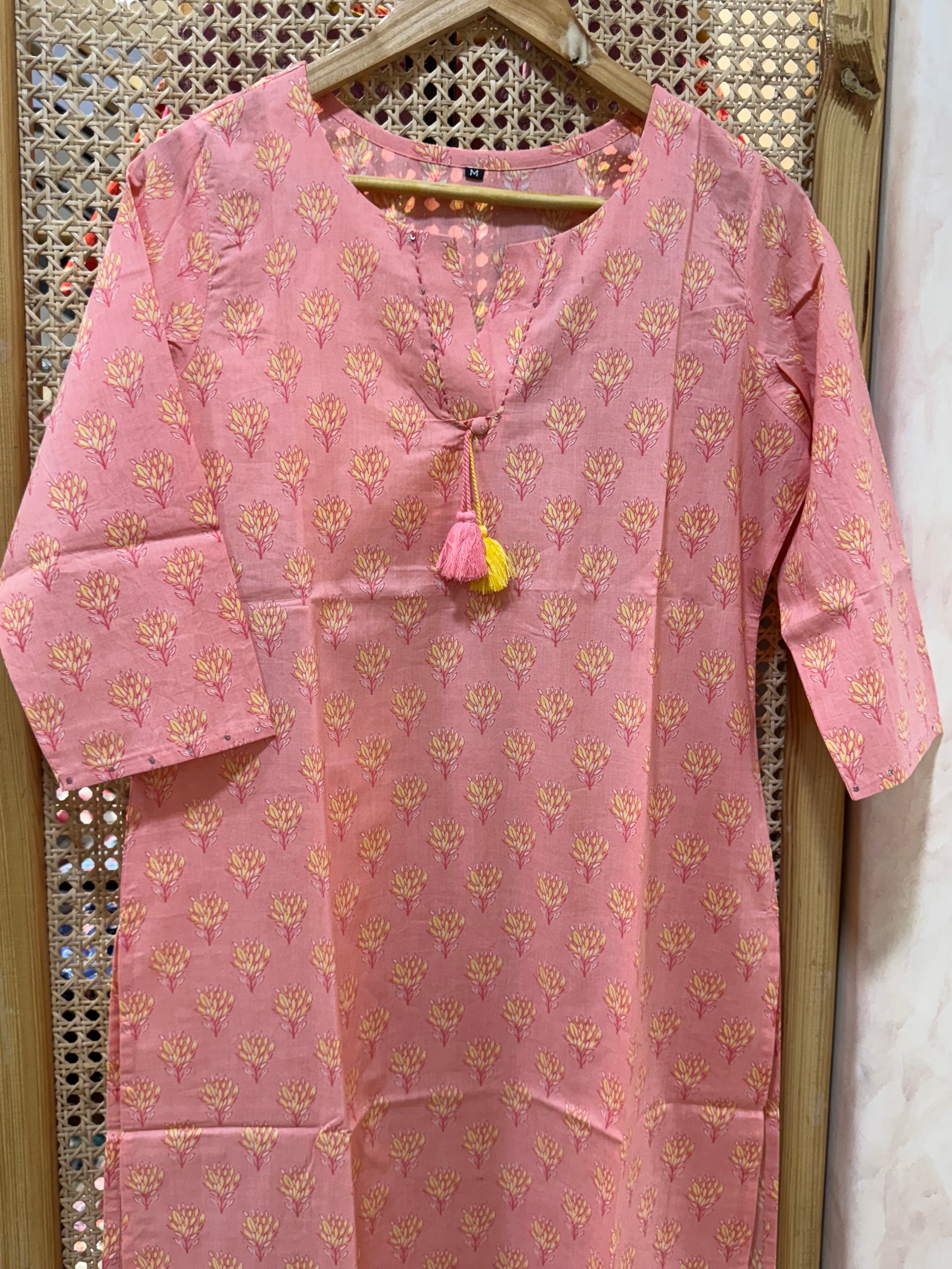 PURE COTTON STRAIGHT KURTA