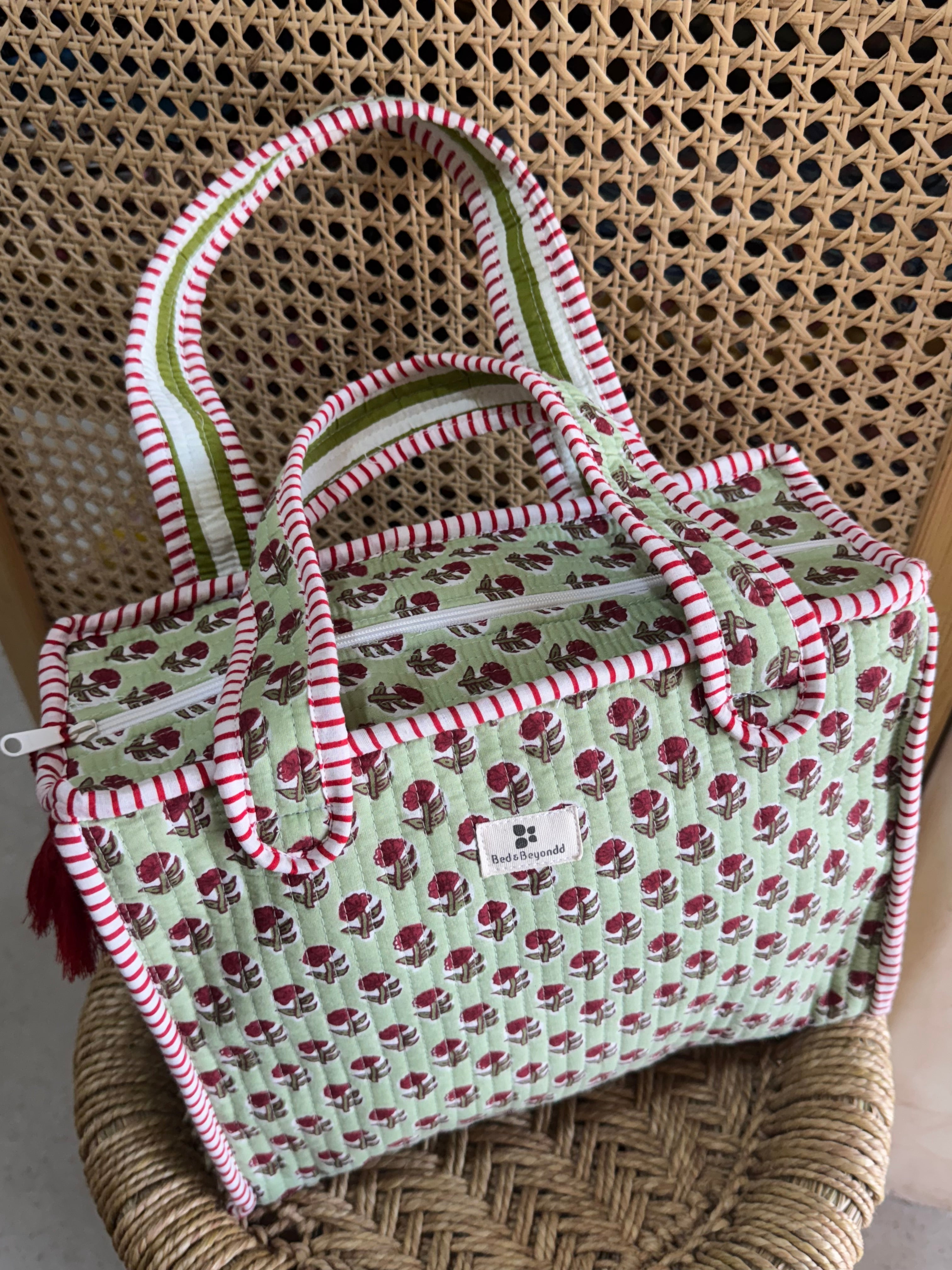 MINI TOTE BAG WITH ZIP