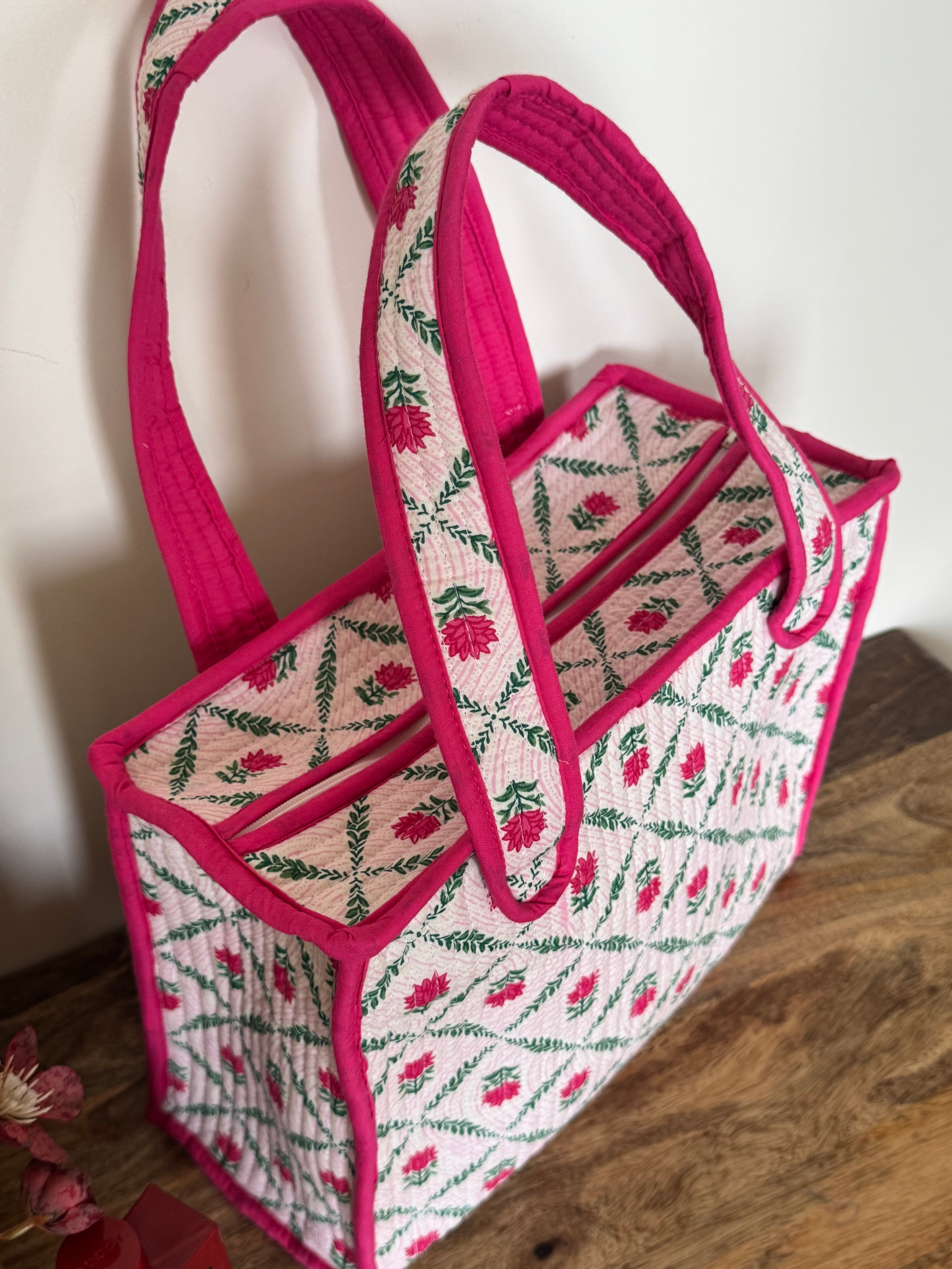 MINI TOTE BAG WITH ZIP