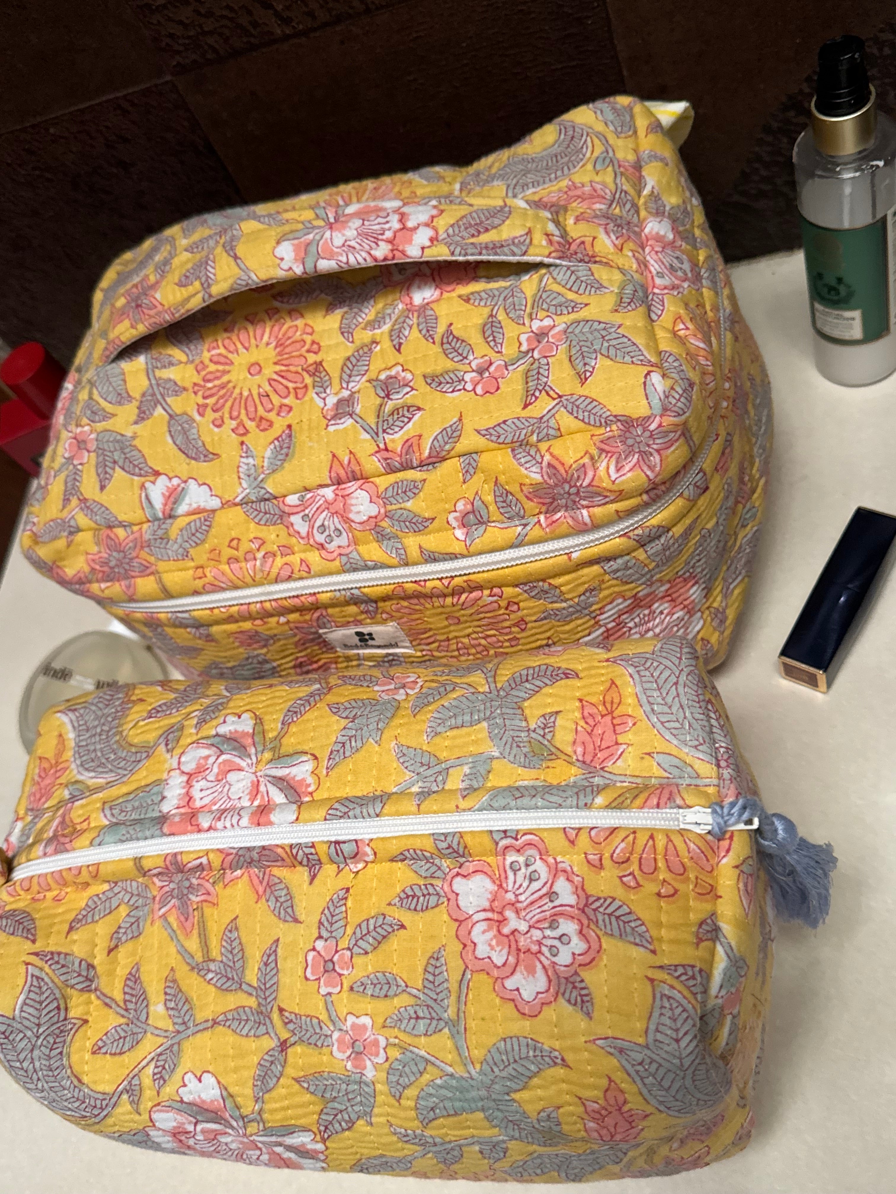 COMBO - VANITY BAG & TOILETRY BAG