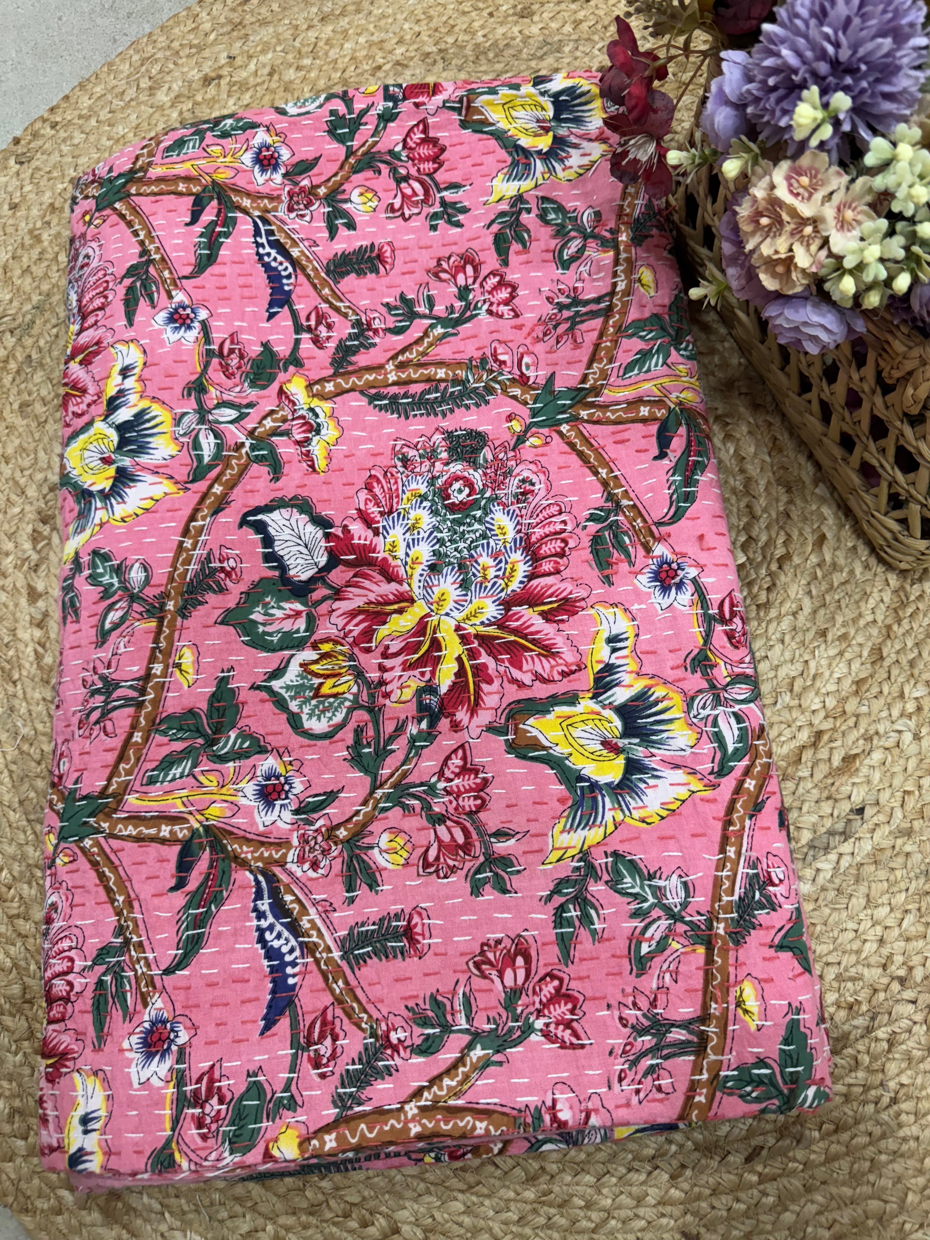 Kantha Bedcover
