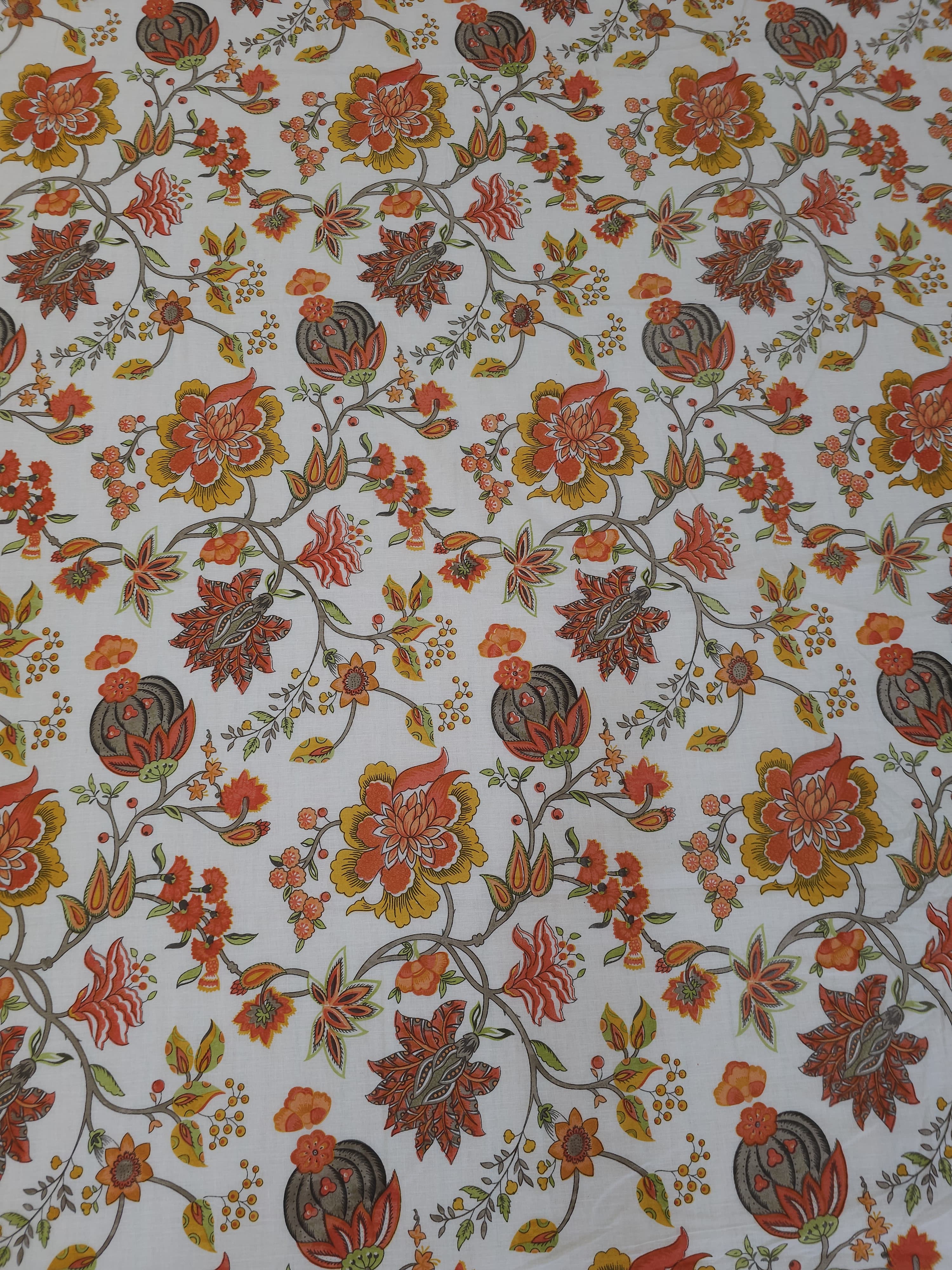 FLORAL SHALIMAR REVERSIBLE MULMUL DOHAR