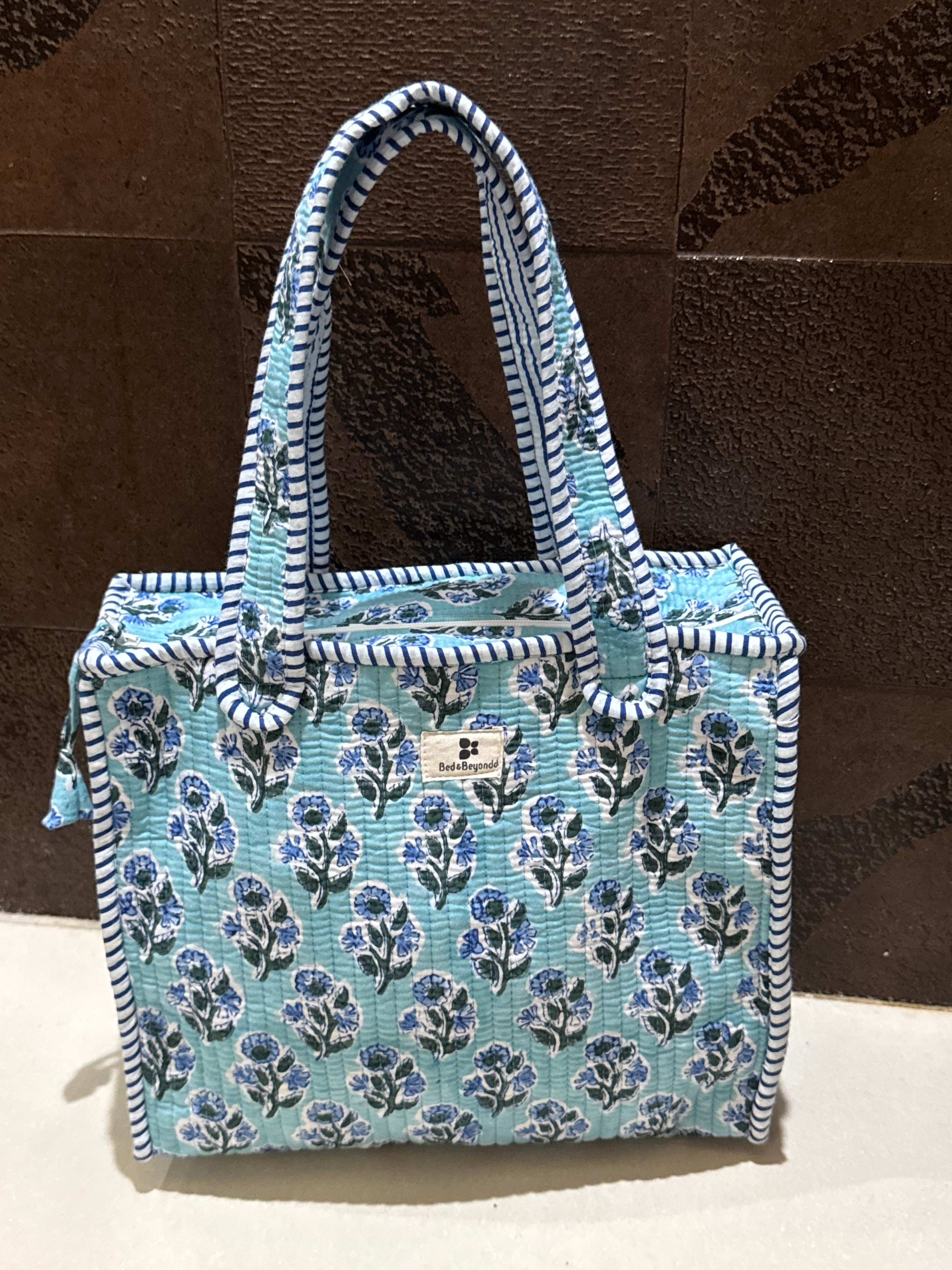 MINI TOTE BAG WITH ZIP