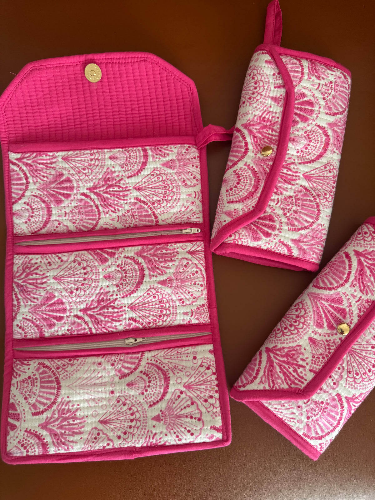 FOLDABLE JEWELLERY POUCH / MAKEUP POUCH