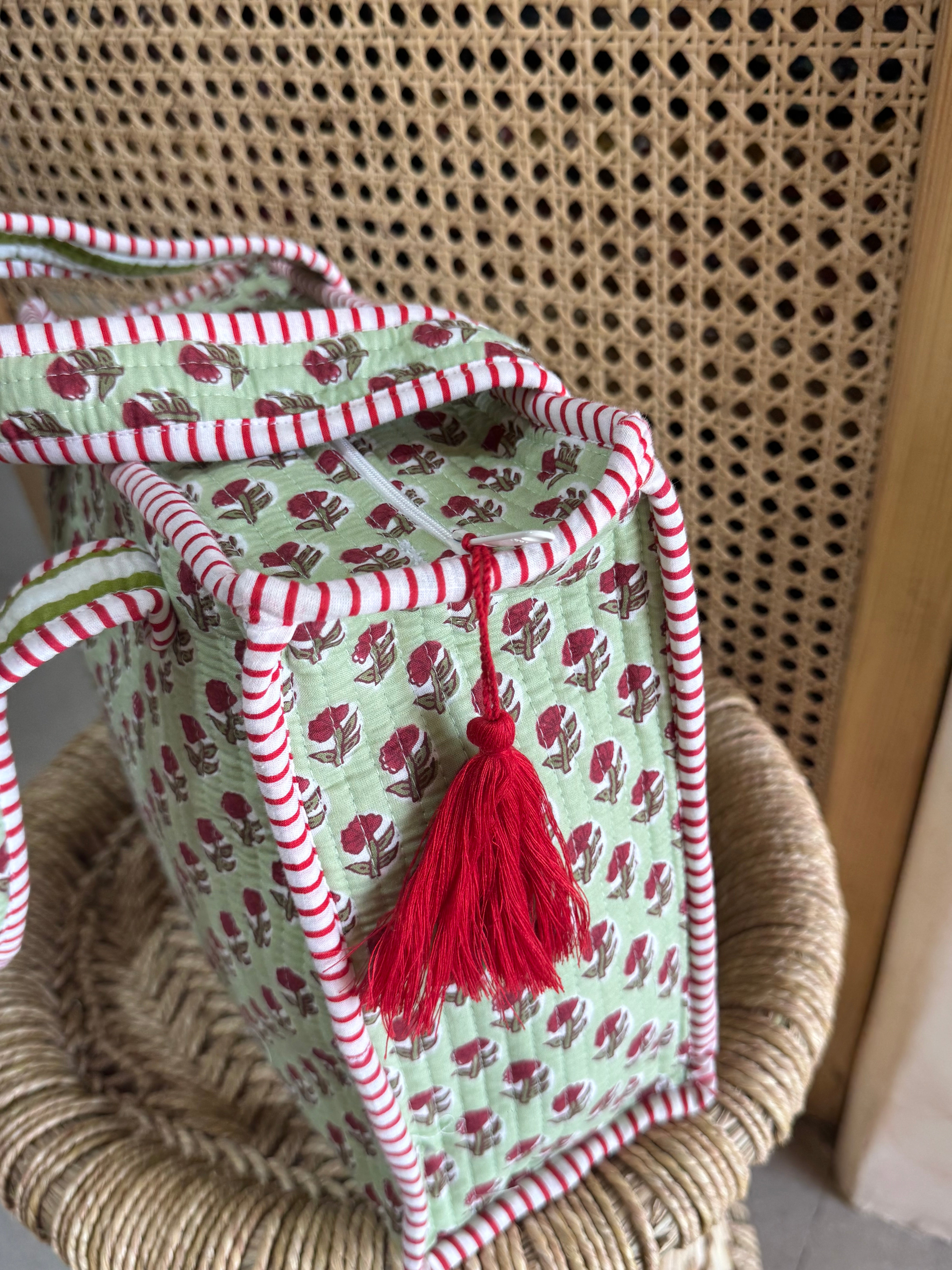 MINI TOTE BAG WITH ZIP