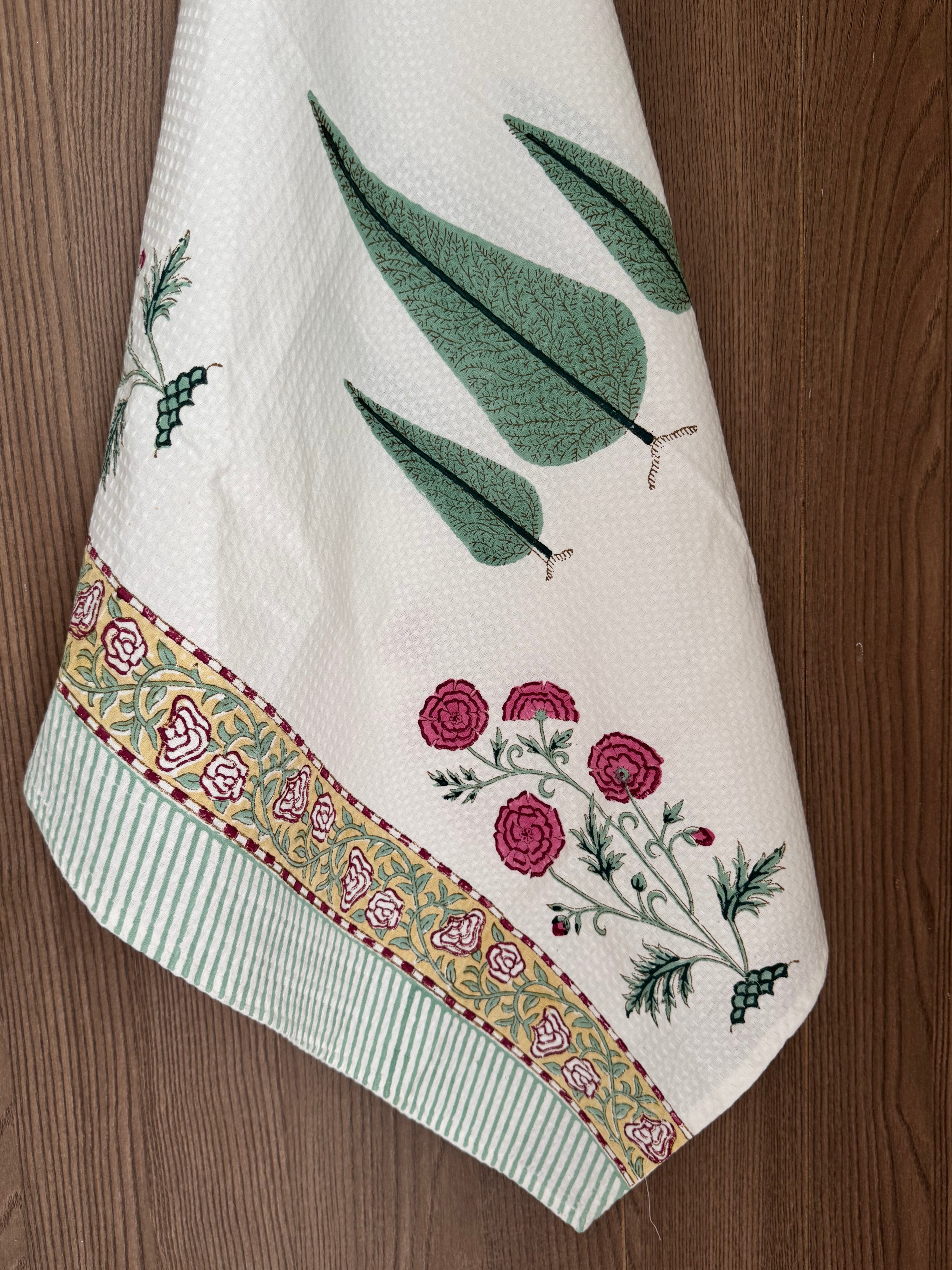 HANDBLOCK PRINTED BODY / HAND TOWEL / NAPKIN