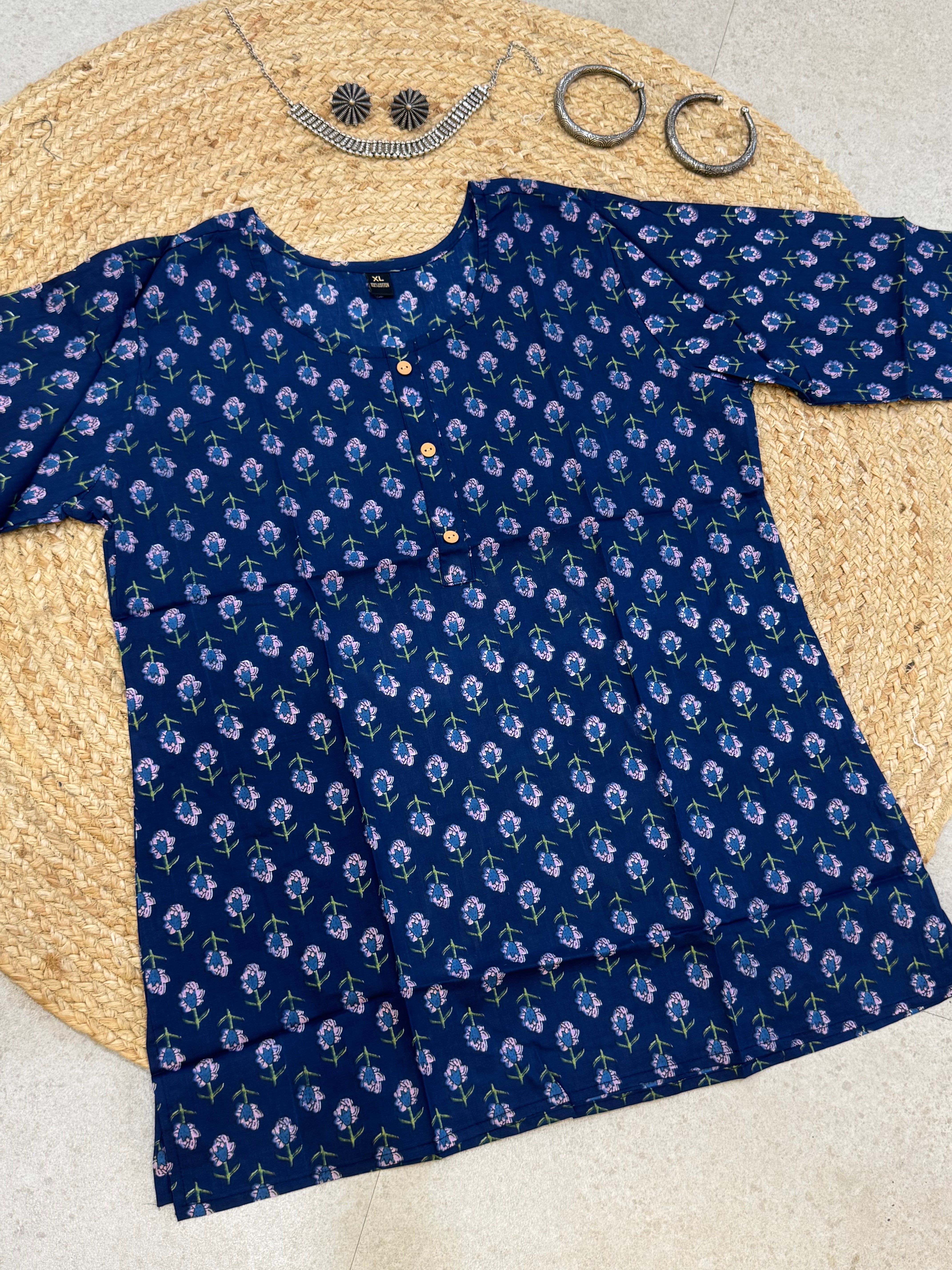 SHORT LENGTH COTTON KURTA