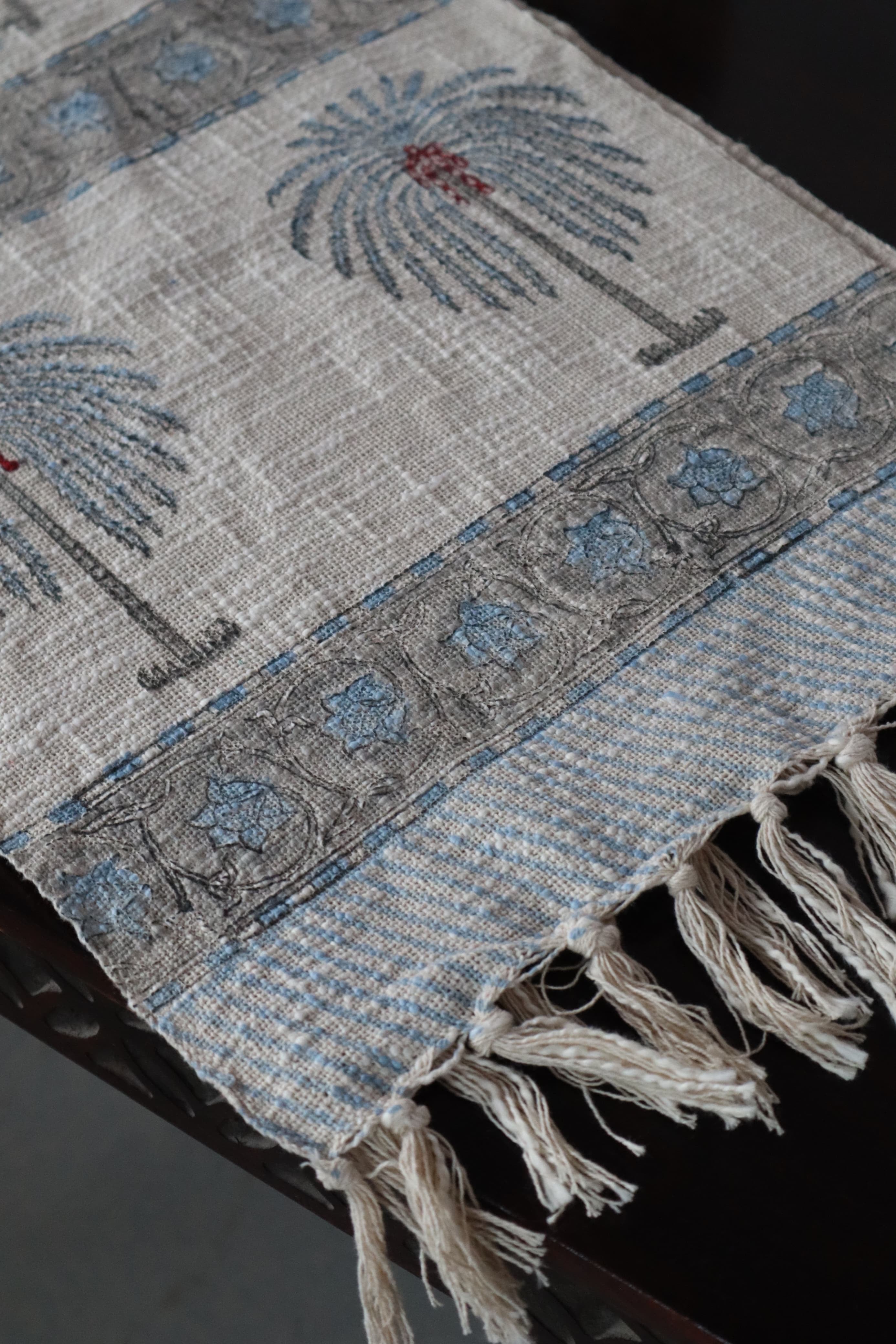 HAND BLOCK PRINTED TABLE RUNNER