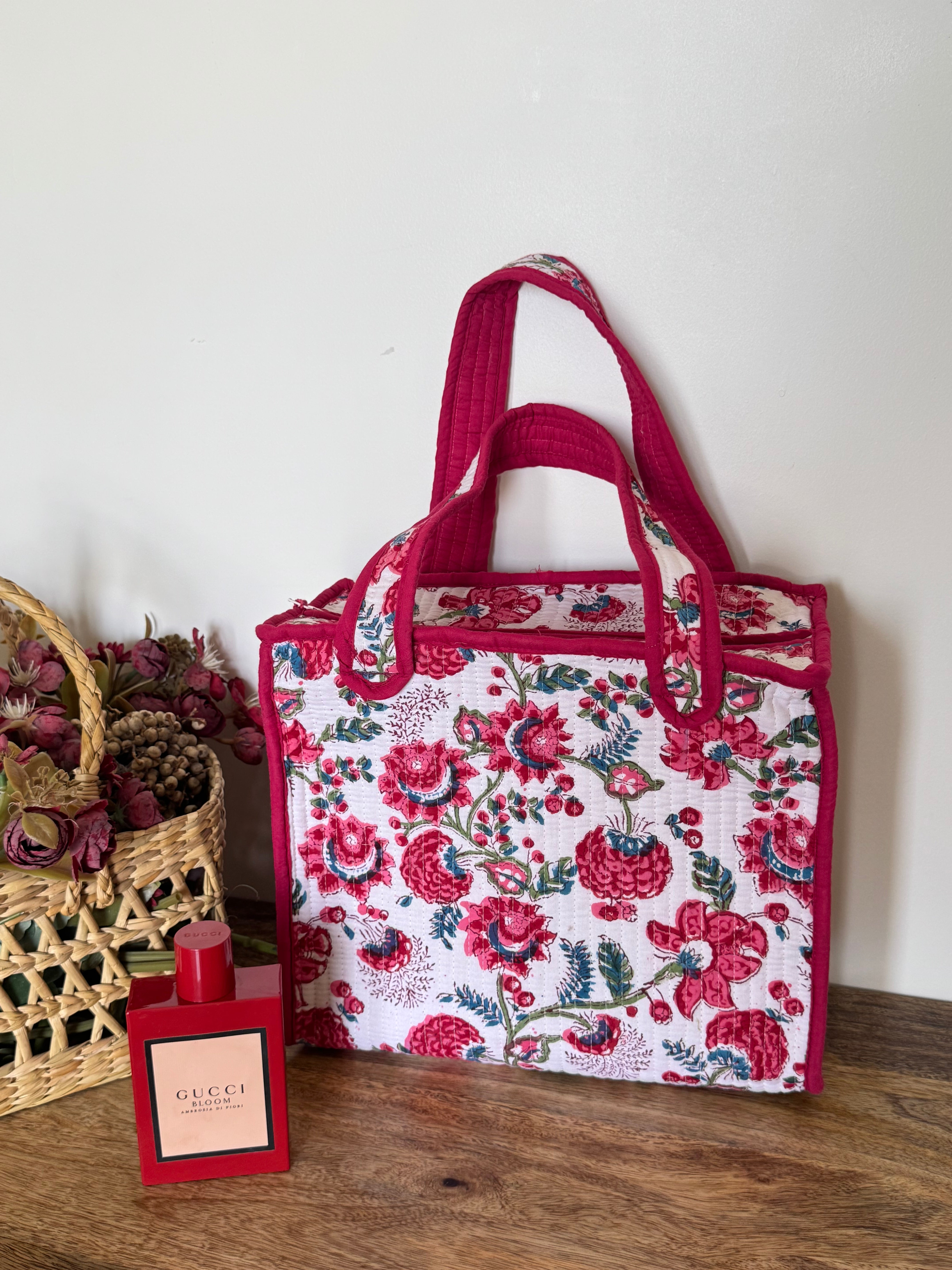 MINI TOTE BAG WITH ZIP