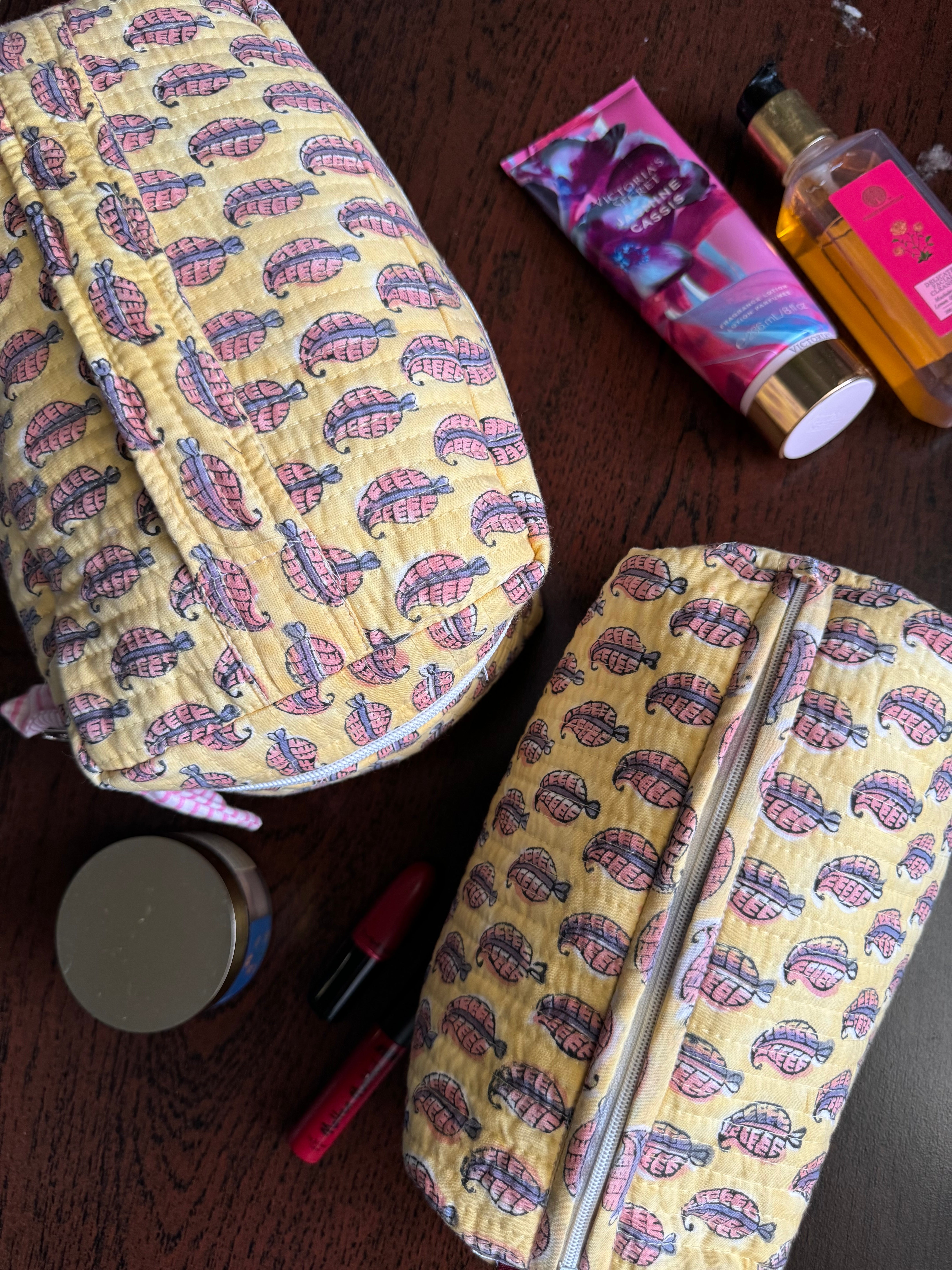 COMBO - VANITY BAG & TOILETRY BAG