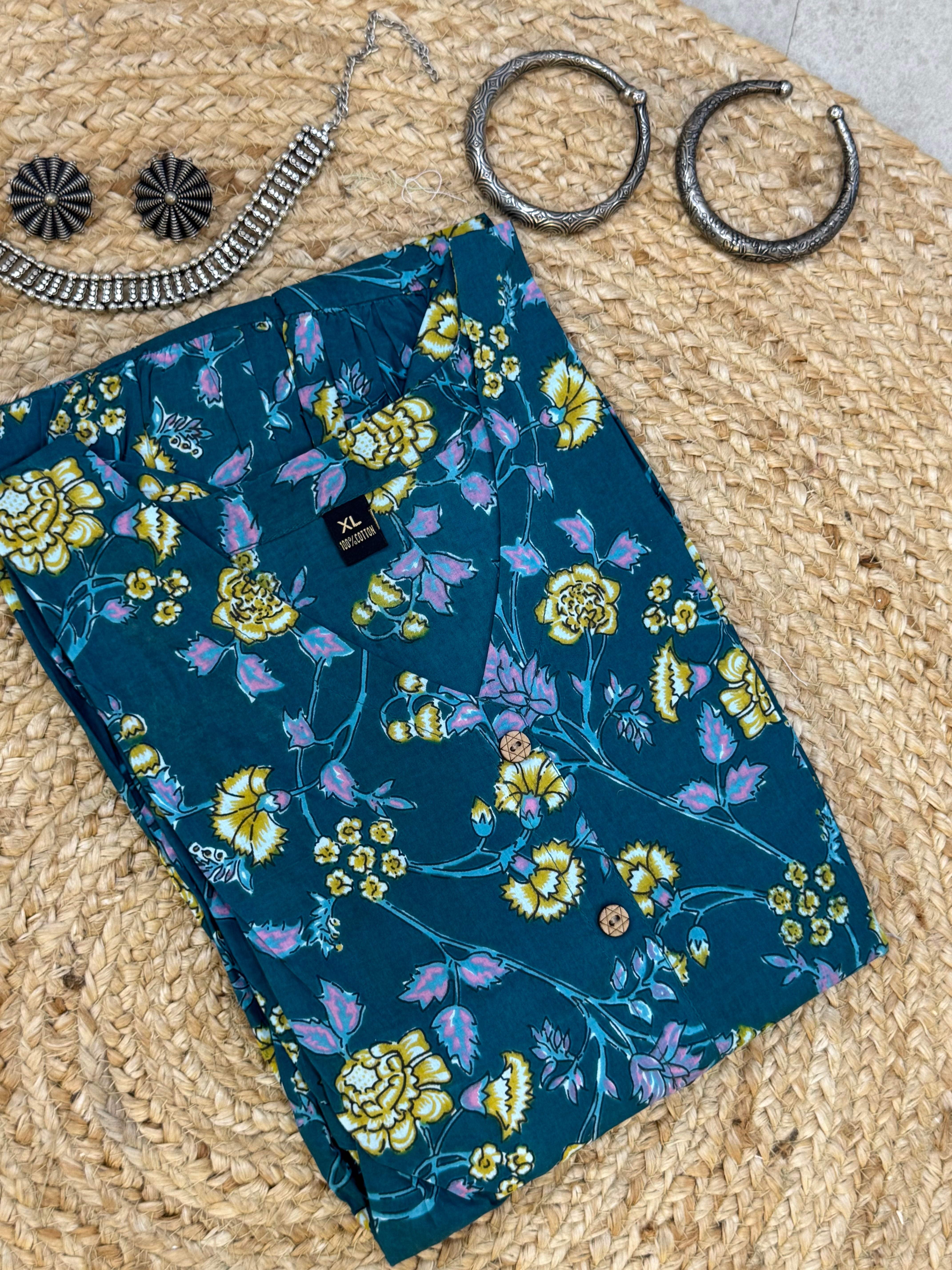 Flare drawstring maxi dress