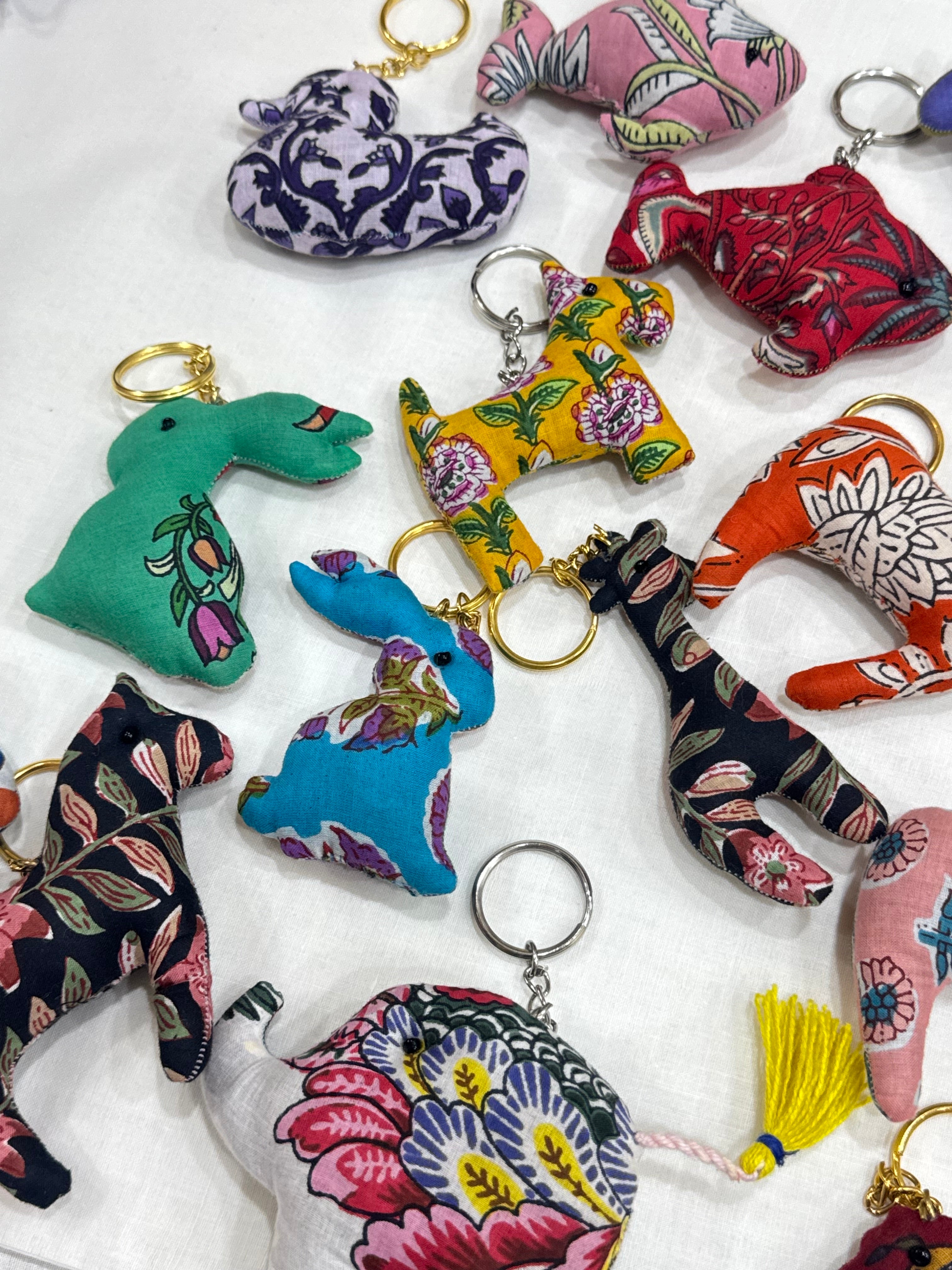 FABRIC KEYCHAINS