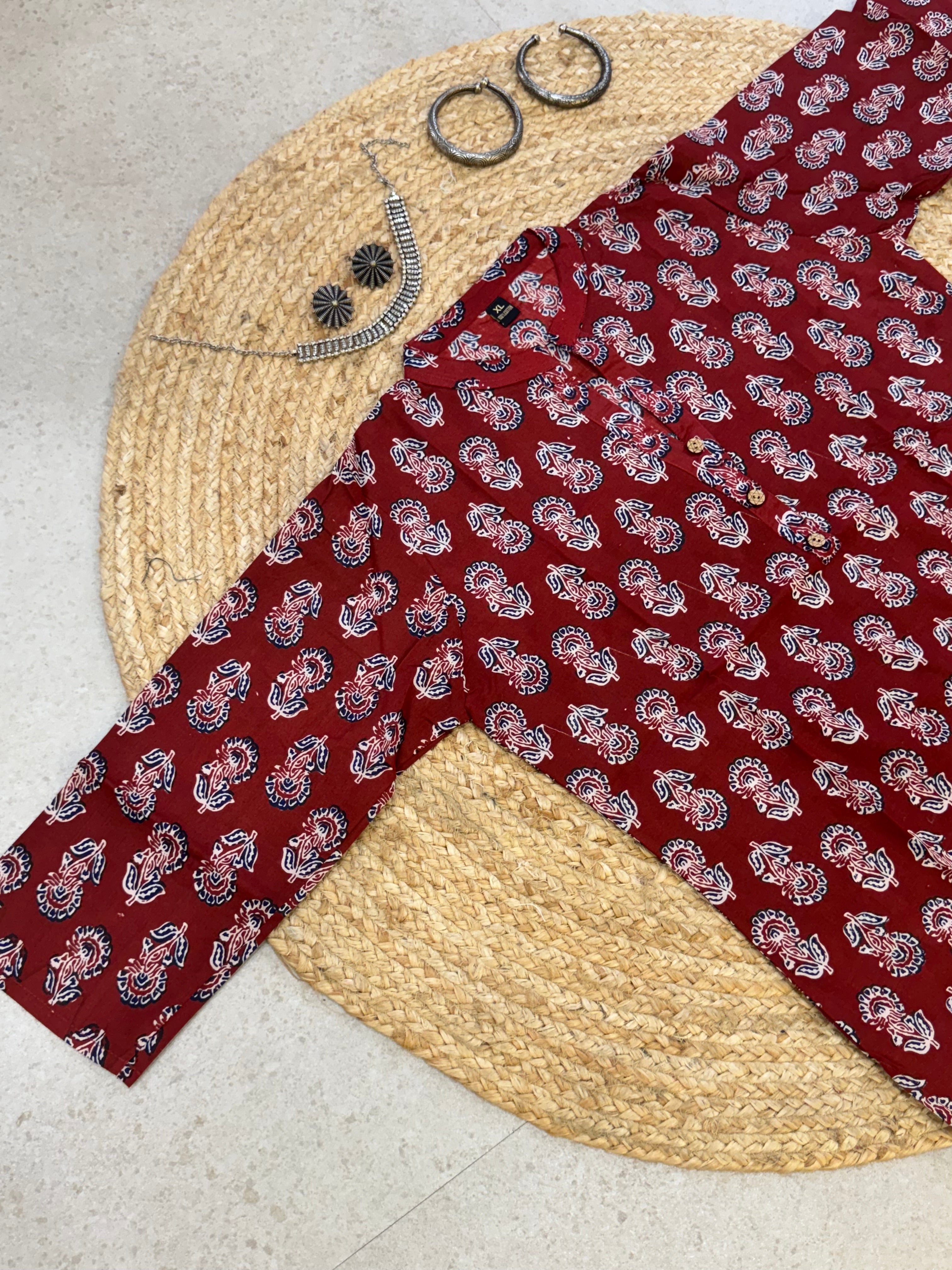 SHORT LENGTH COTTON KURTA