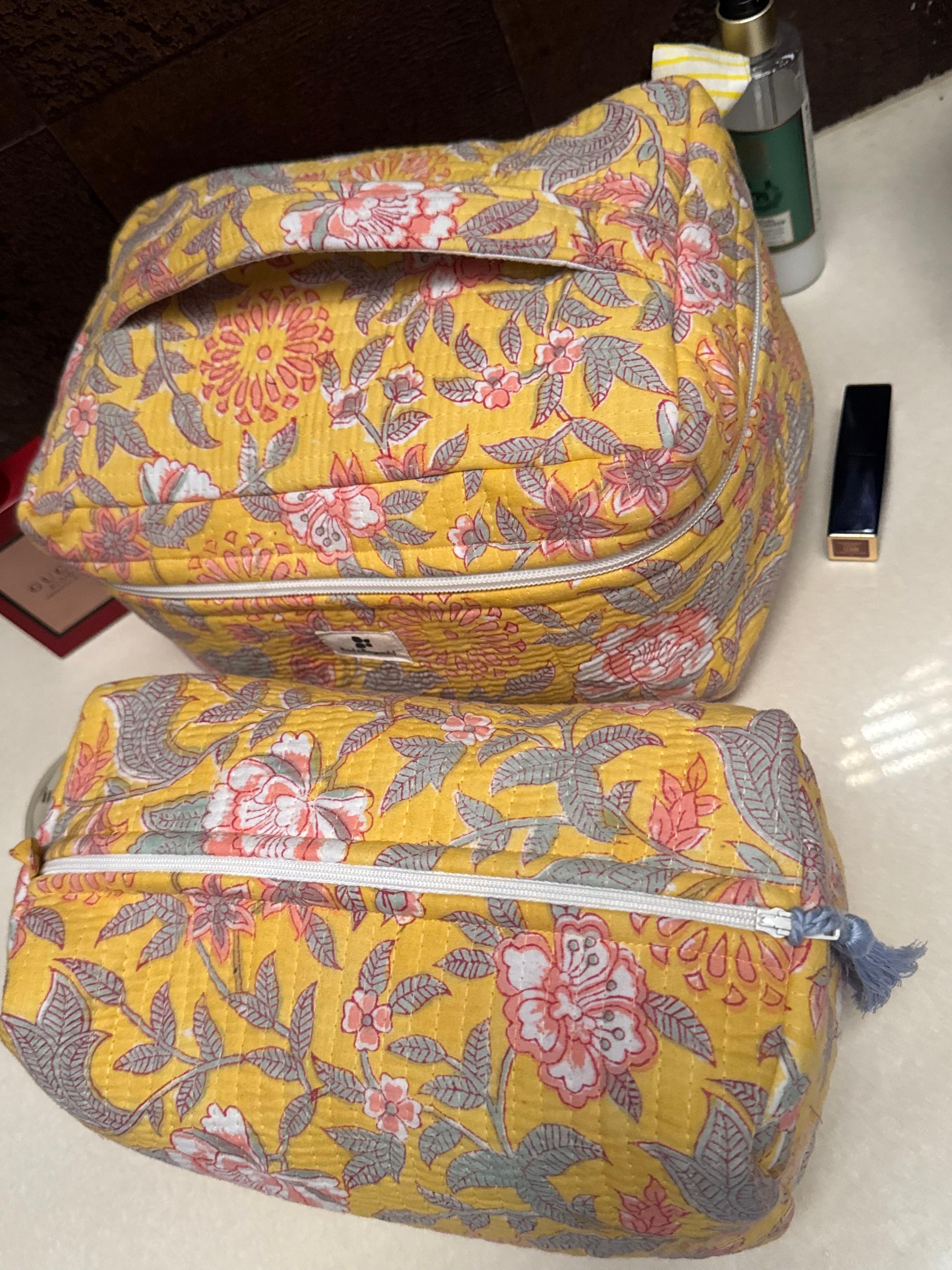 COMBO - VANITY BAG & TOILETRY BAG