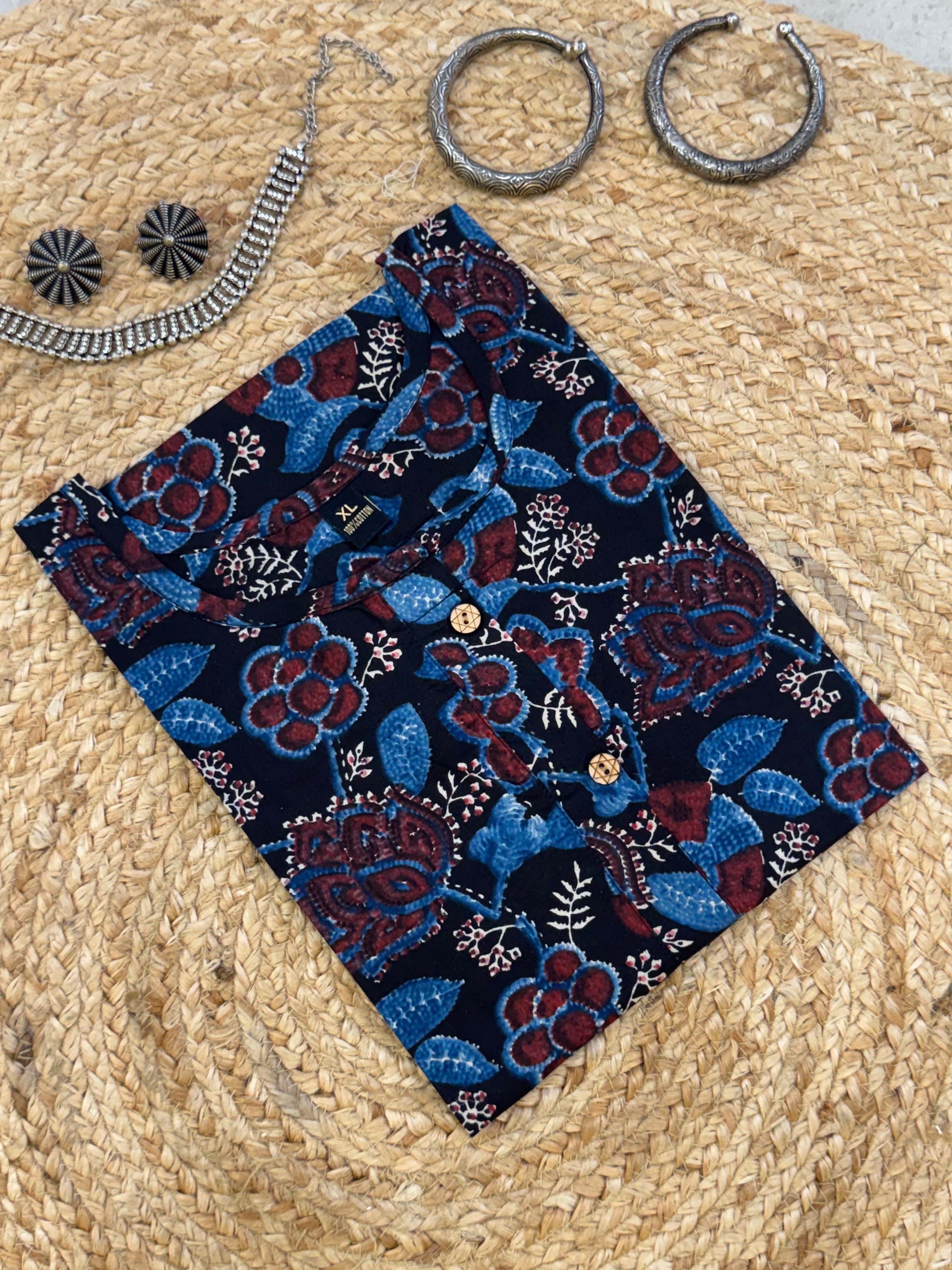 SHORT LENGTH COTTON KURTA