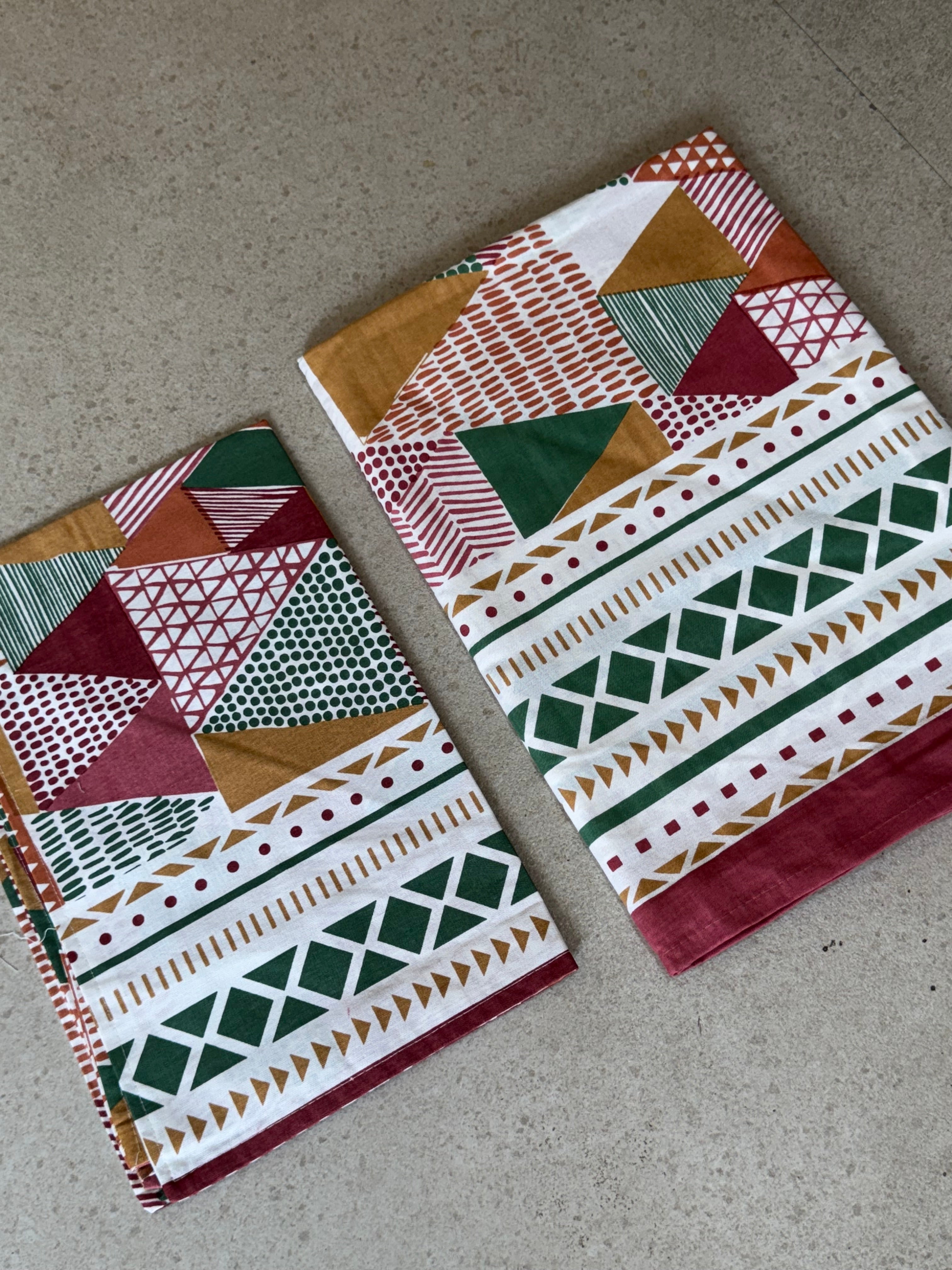 SHALIMAR SINGLE BEDSHEET WITH ONE PILLOW COVER