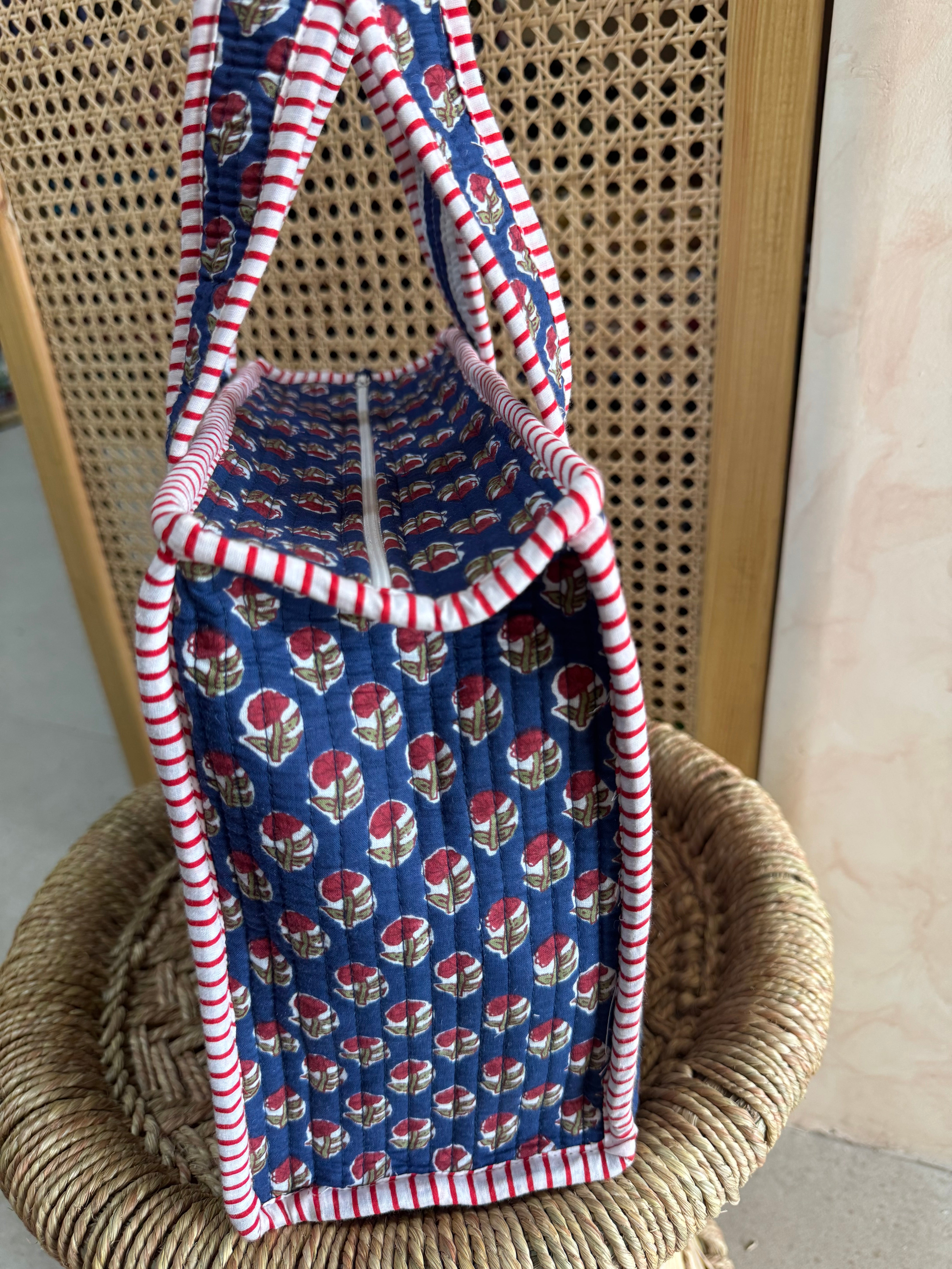 MINI TOTE BAG WITH ZIP