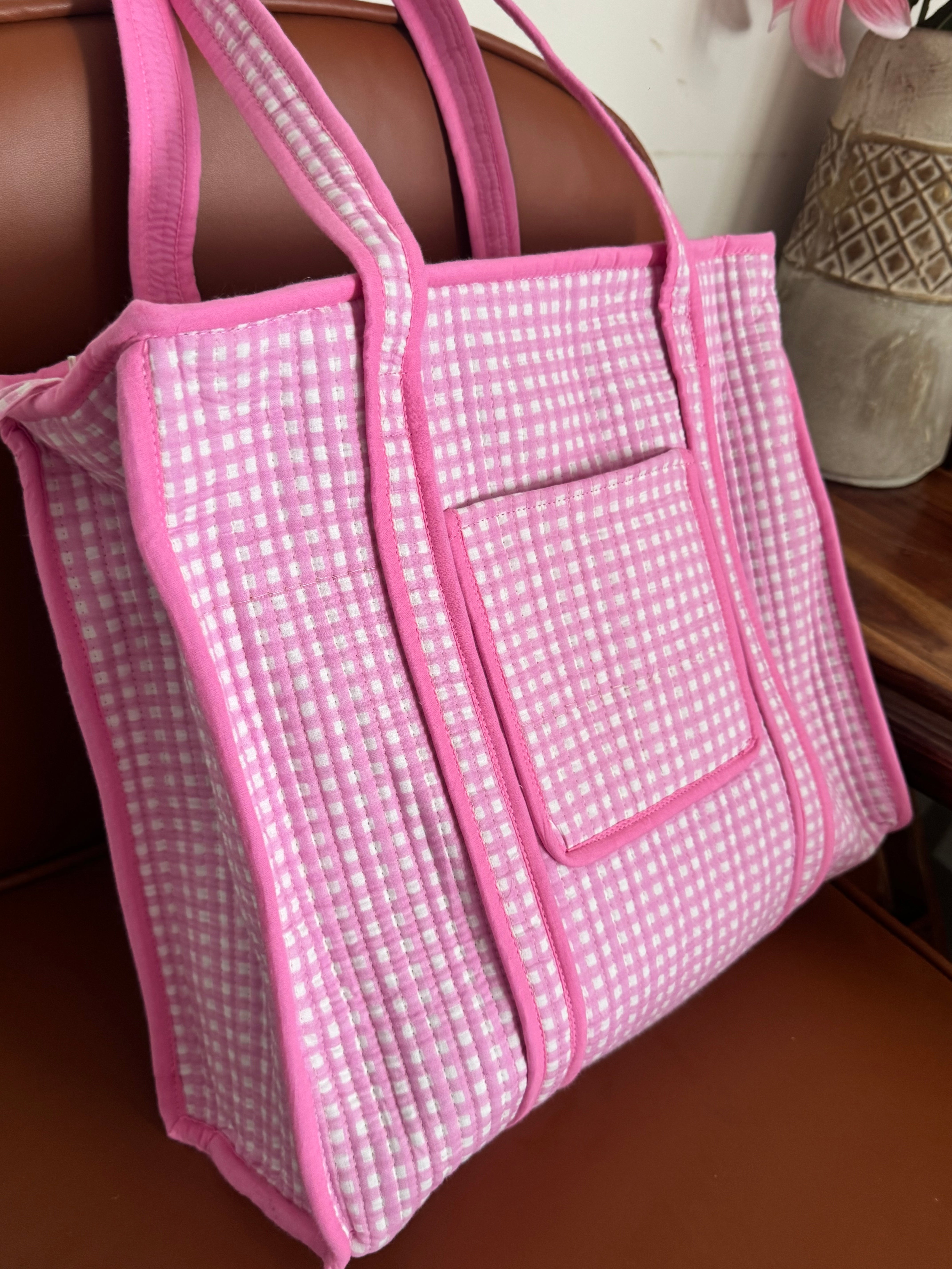 MEDIUM TOTE BAG WITH THREE POCKETS