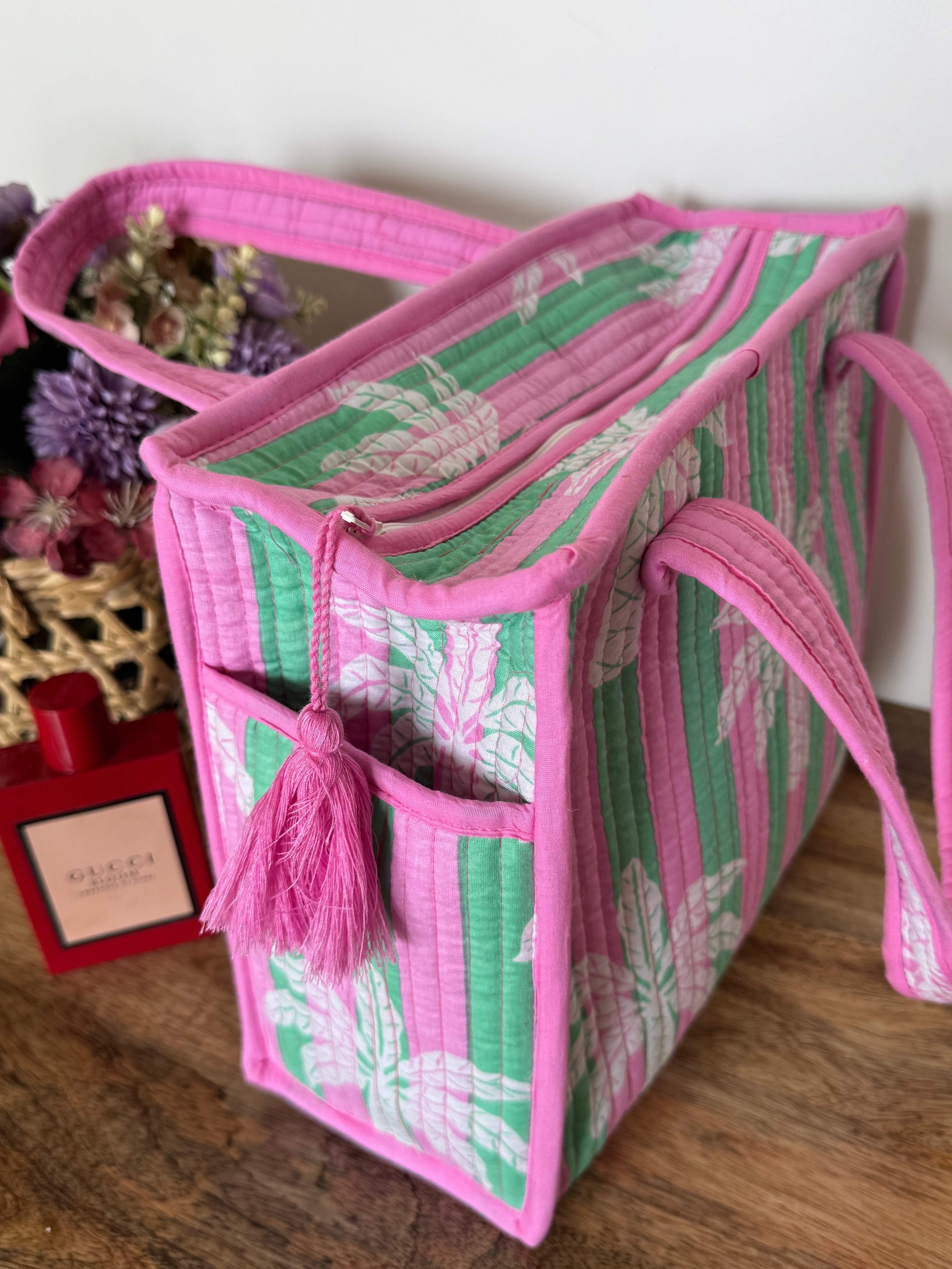 MINI TOTE BAG WITH ZIP