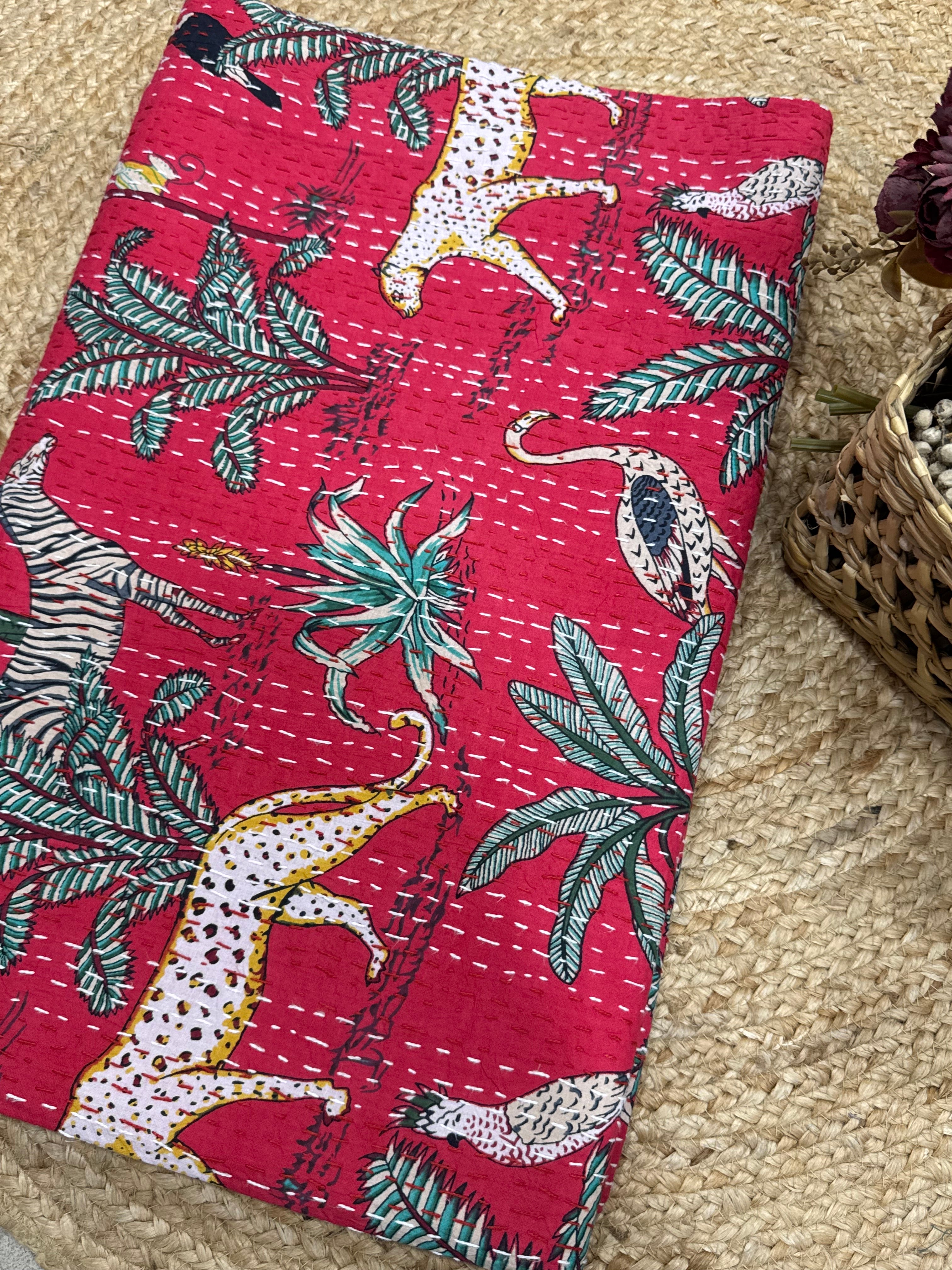 Kantha Bedcover