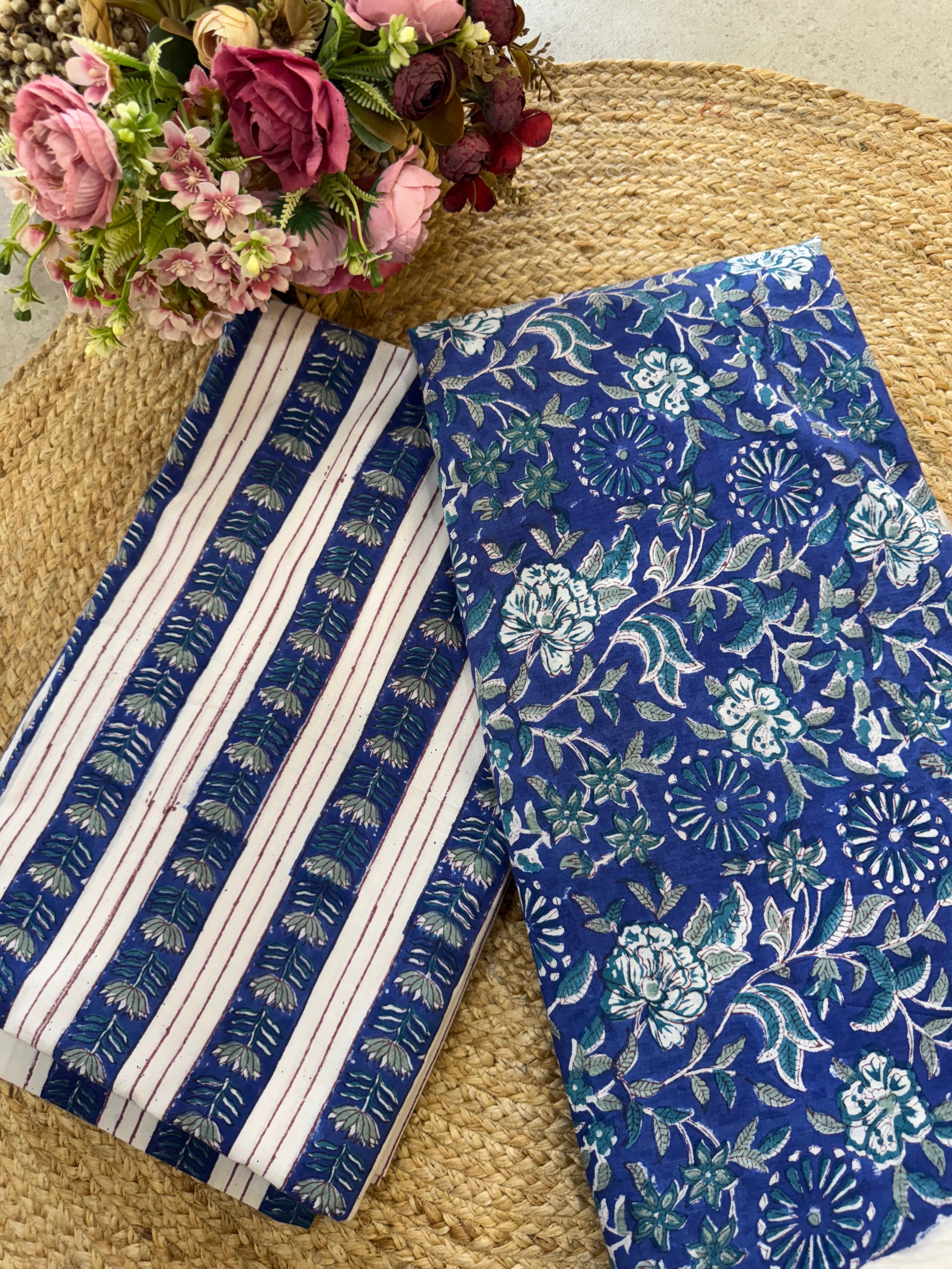 HAND BLOCK PRINTED COTTON FABRIC