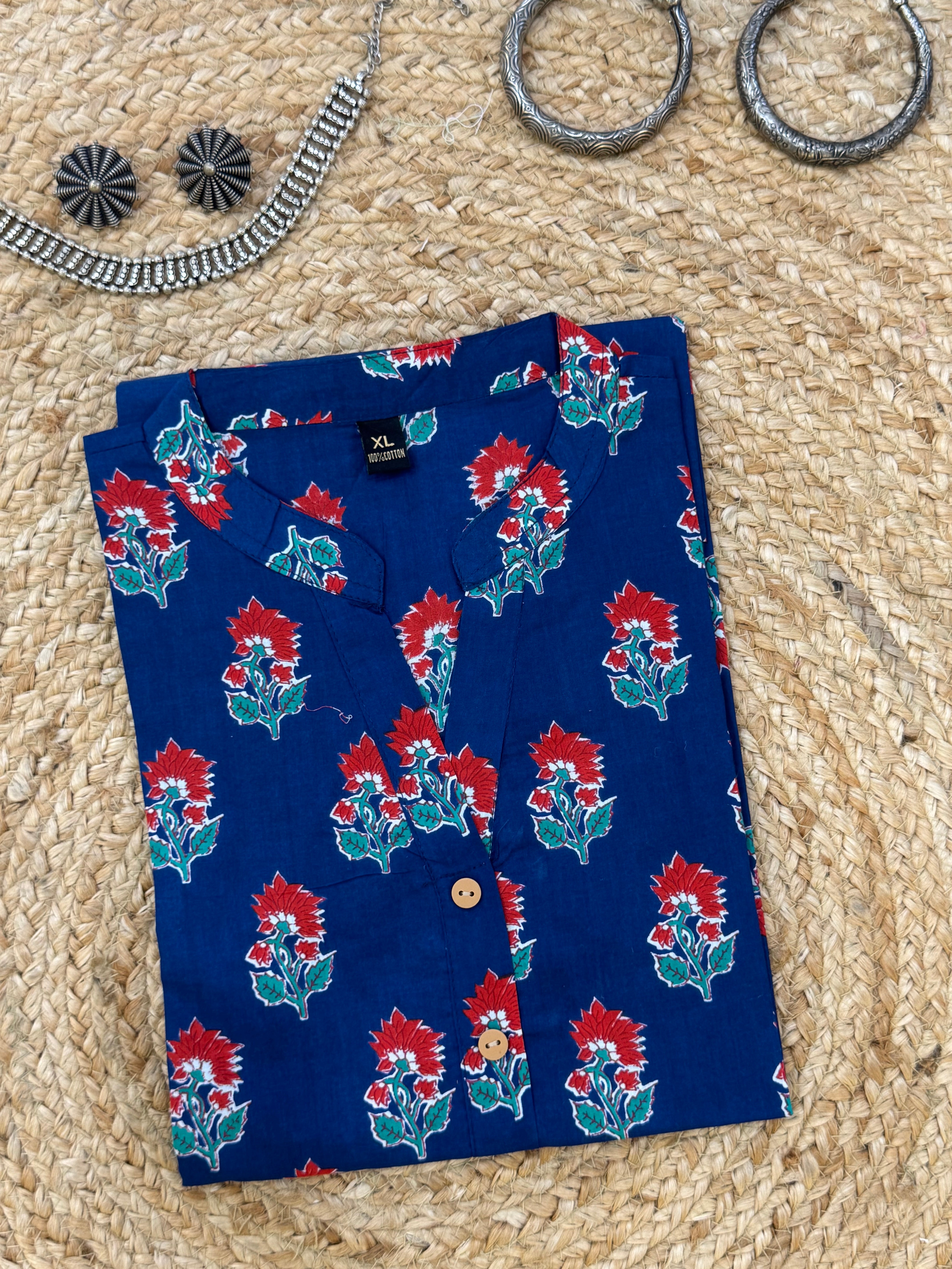 SHORT LENGTH COTTON KURTA