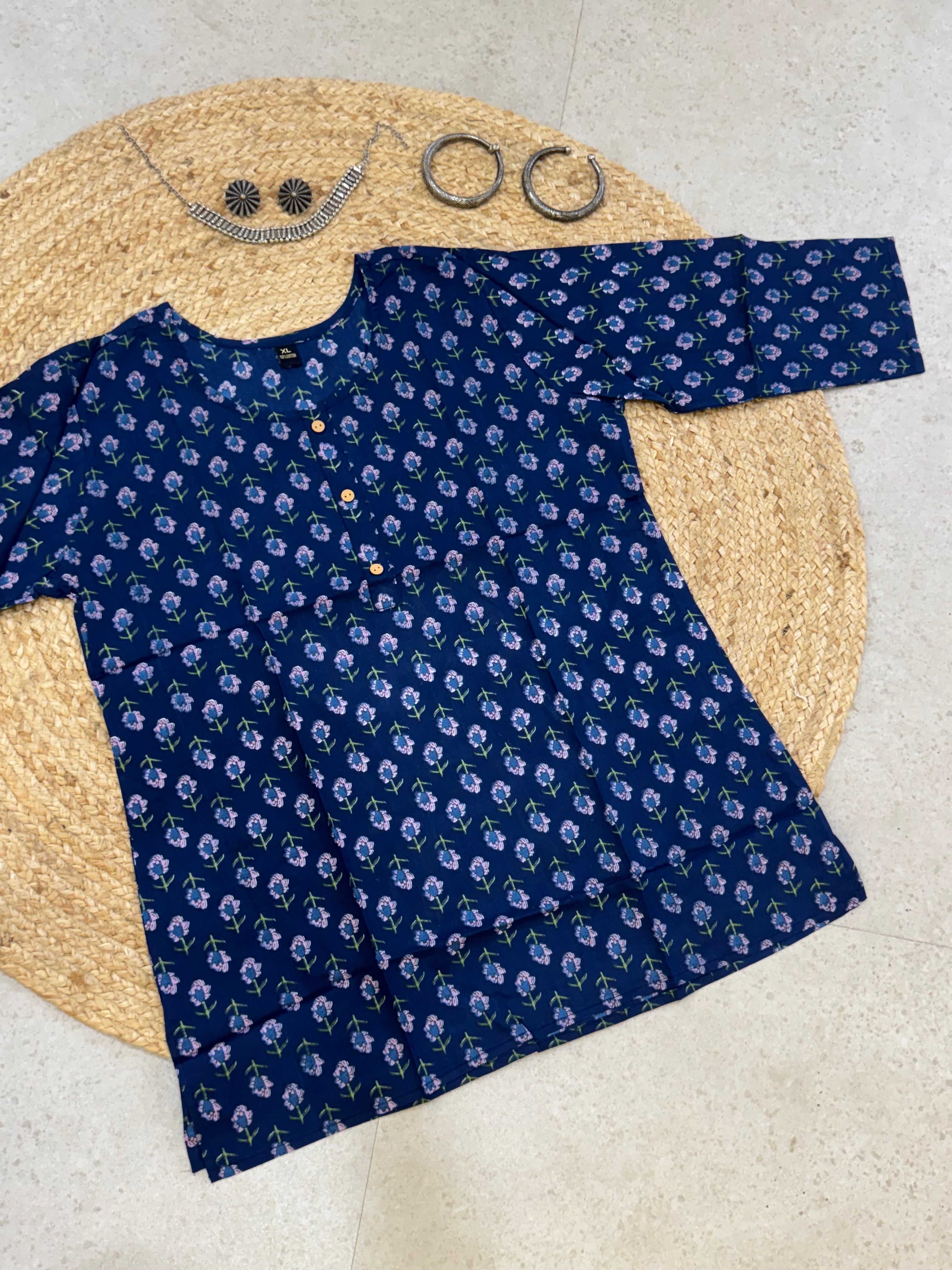 SHORT LENGTH COTTON KURTA