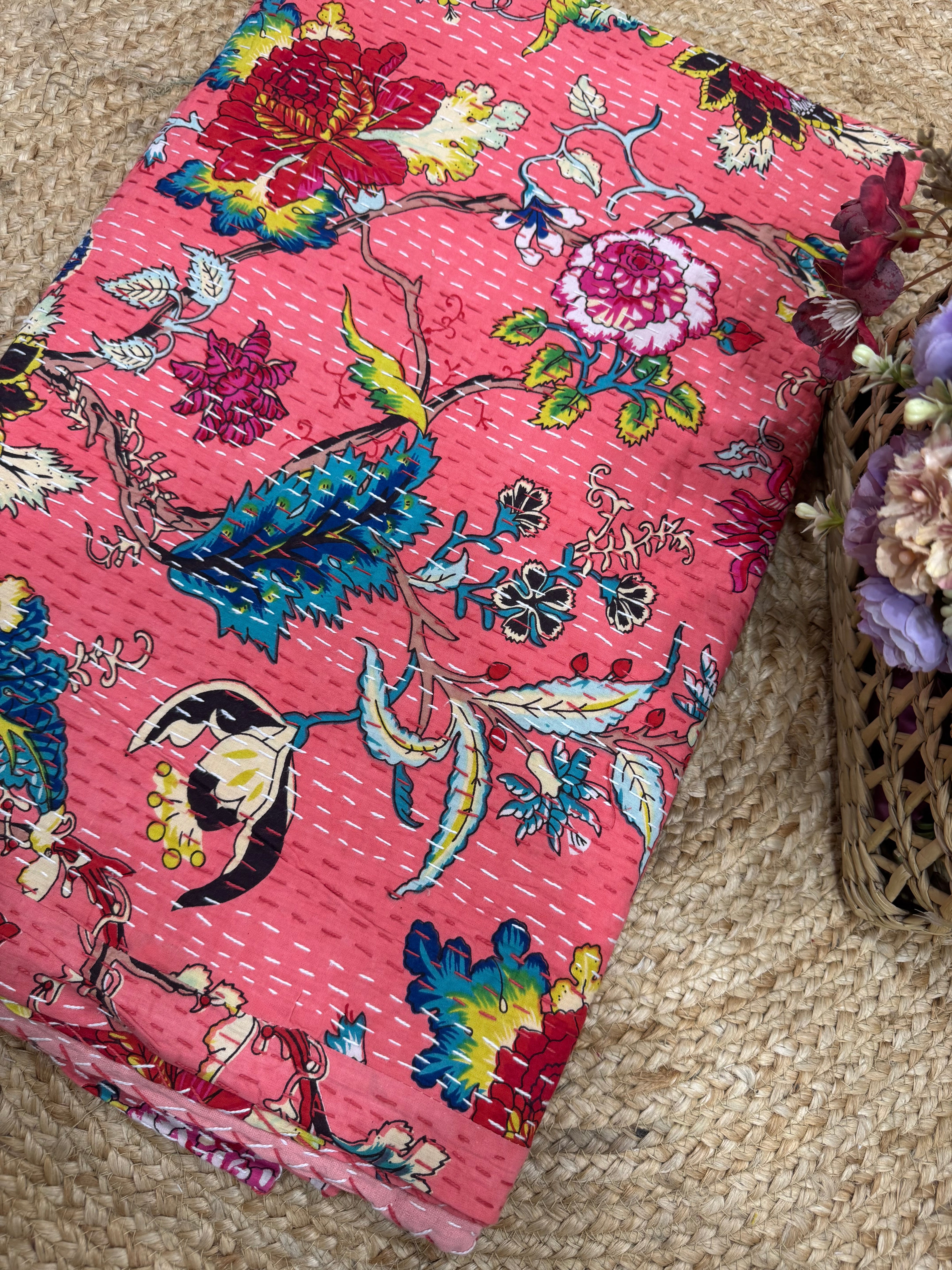 Kantha Bedcover