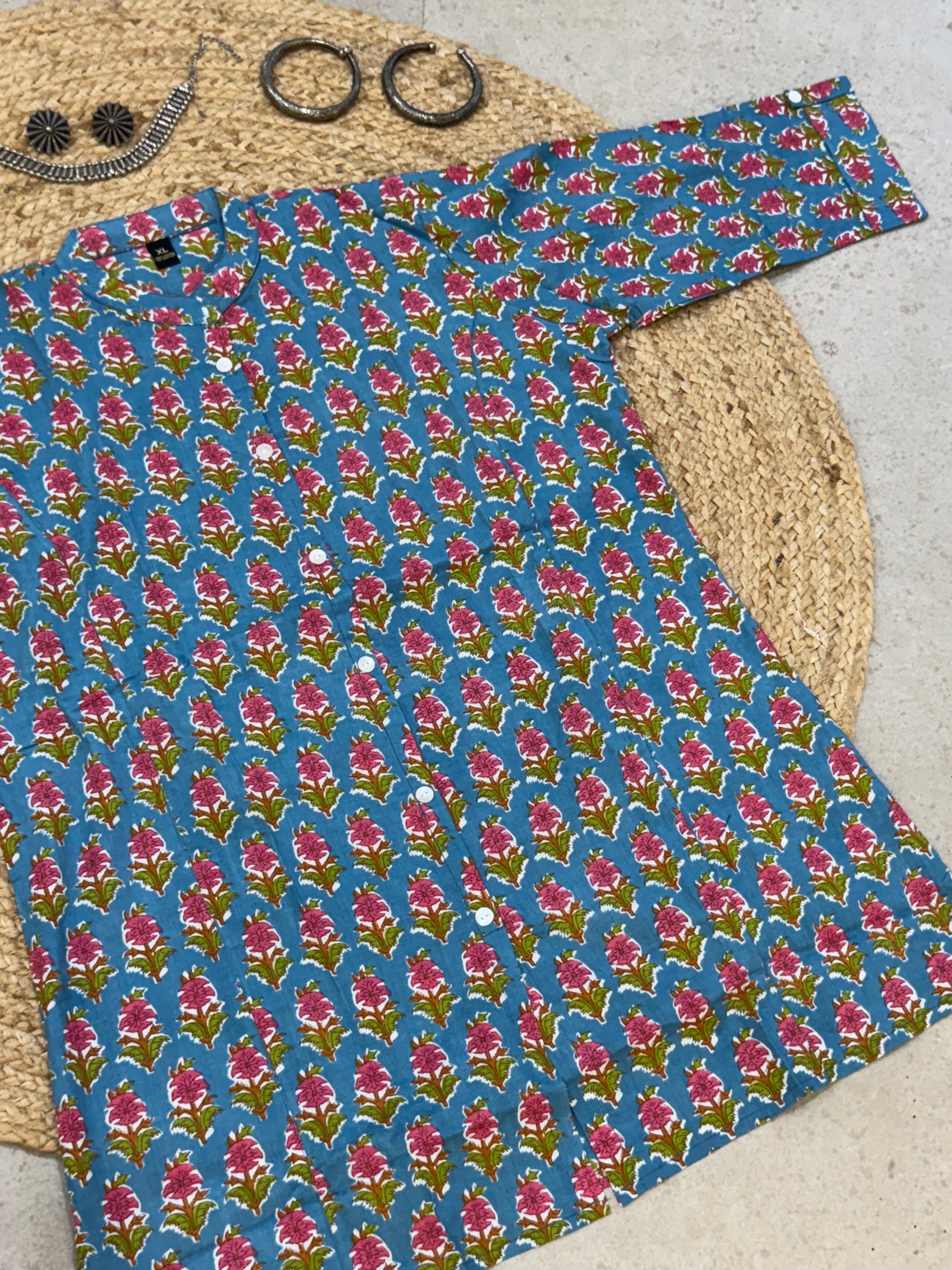 SHORT LENGTH COTTON KURTA