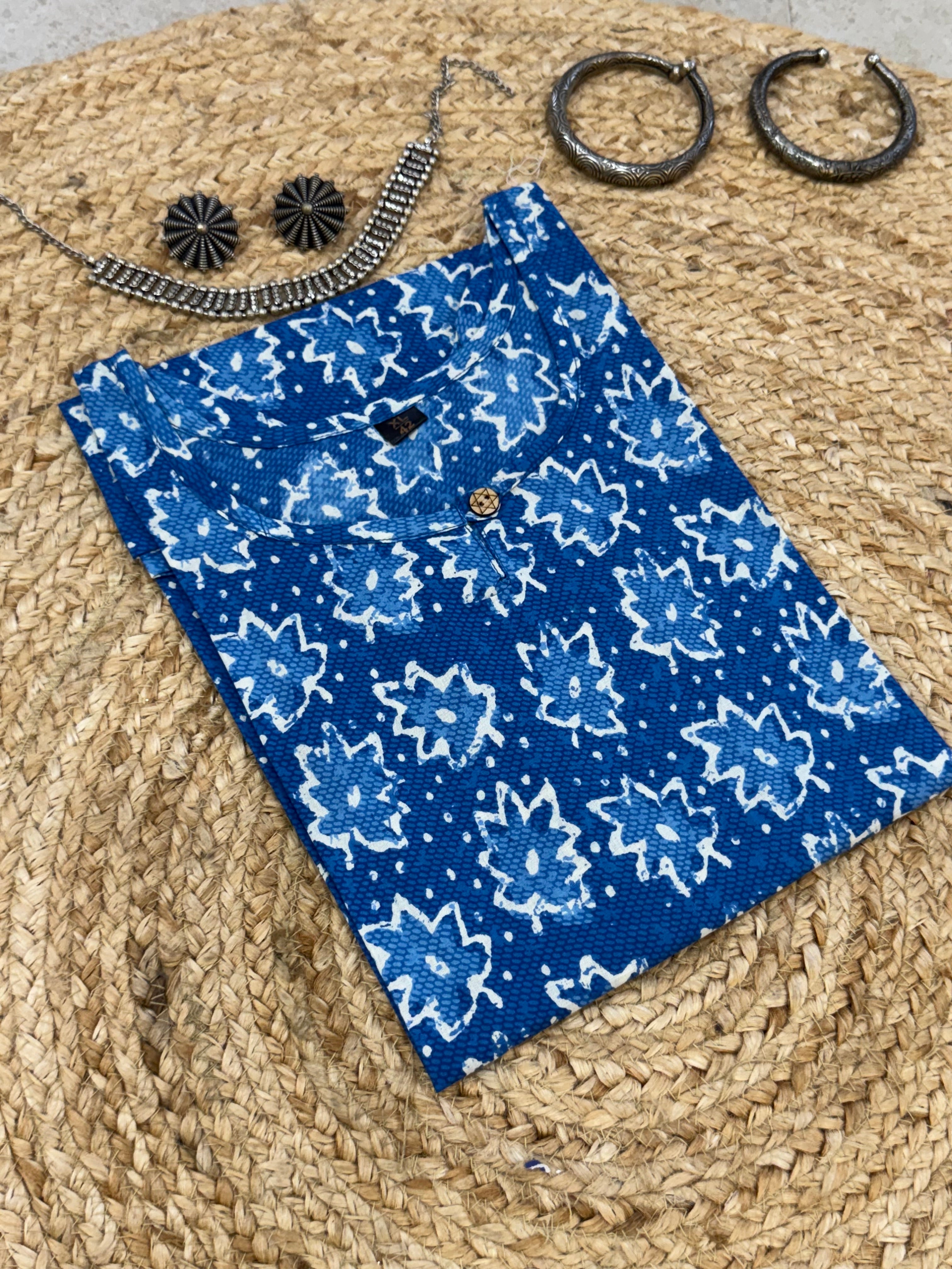 SHORT LENGTH COTTON KURTA