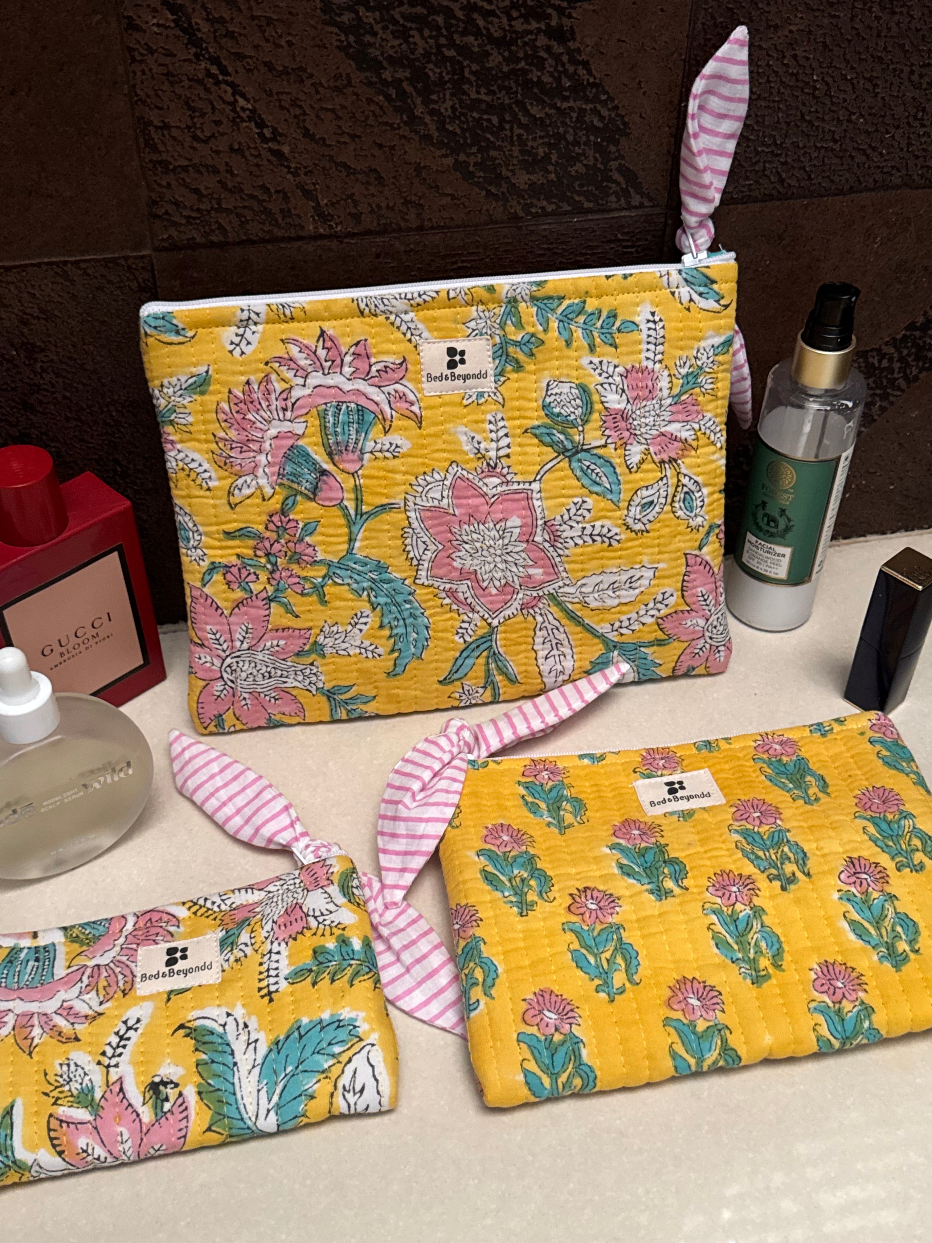 FLAT POUCH - SET OF THREE