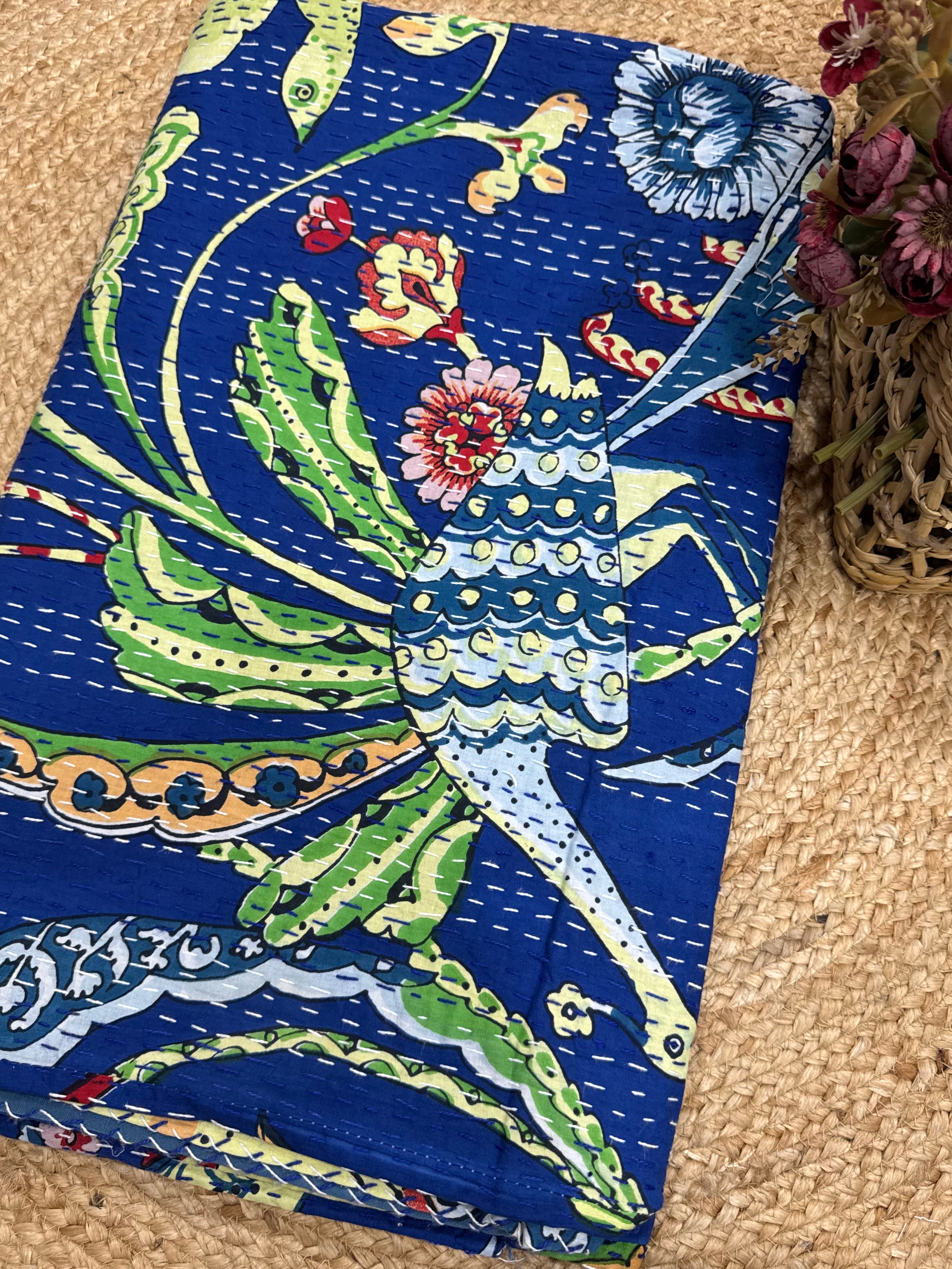Kantha Bedcover