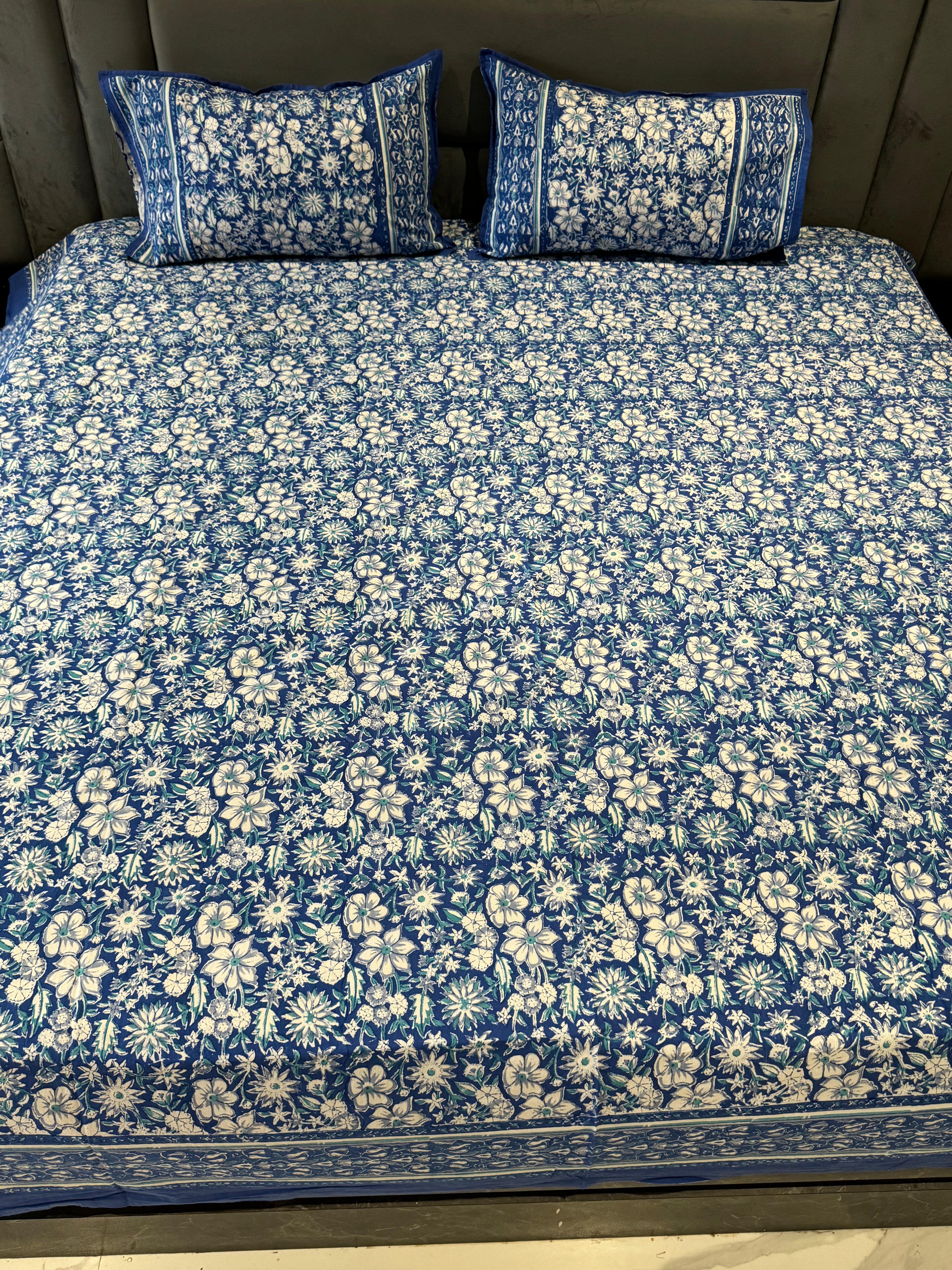 UTSAV HAND BLOCK PRINTED BEDSHEET