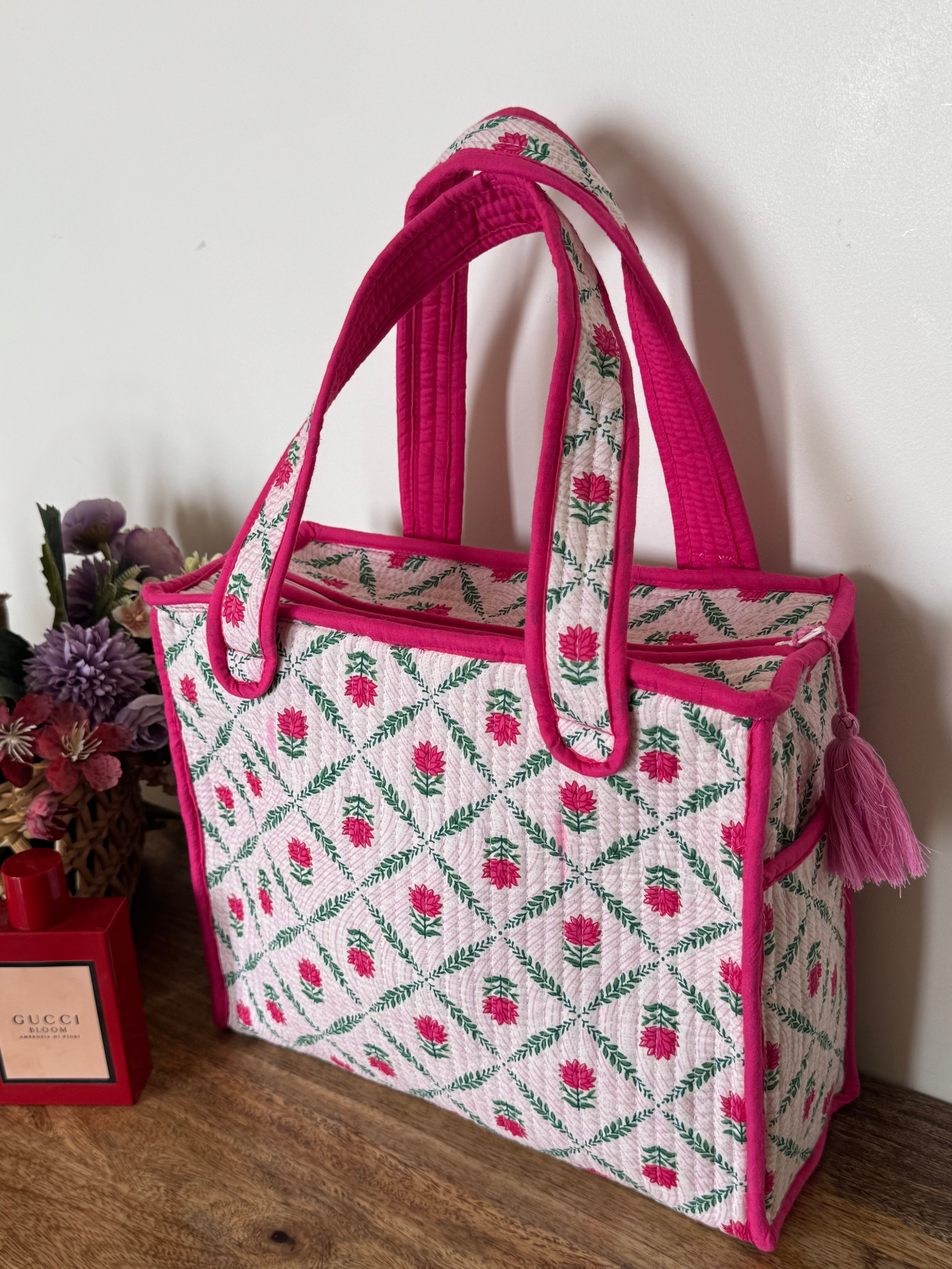 MINI TOTE BAG WITH ZIP