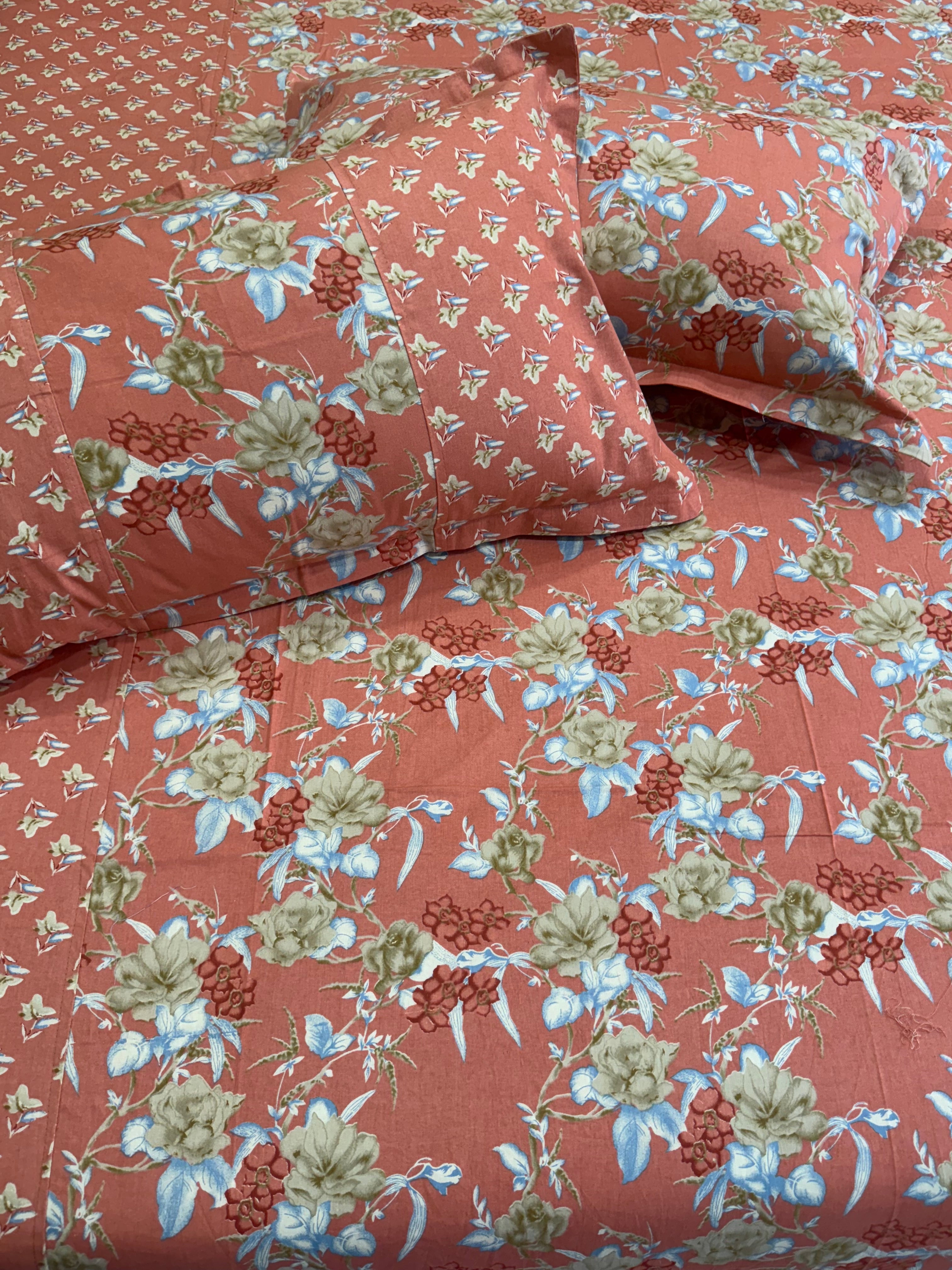 KANAK BEDSHEET WITH TWO PILLOW CASES