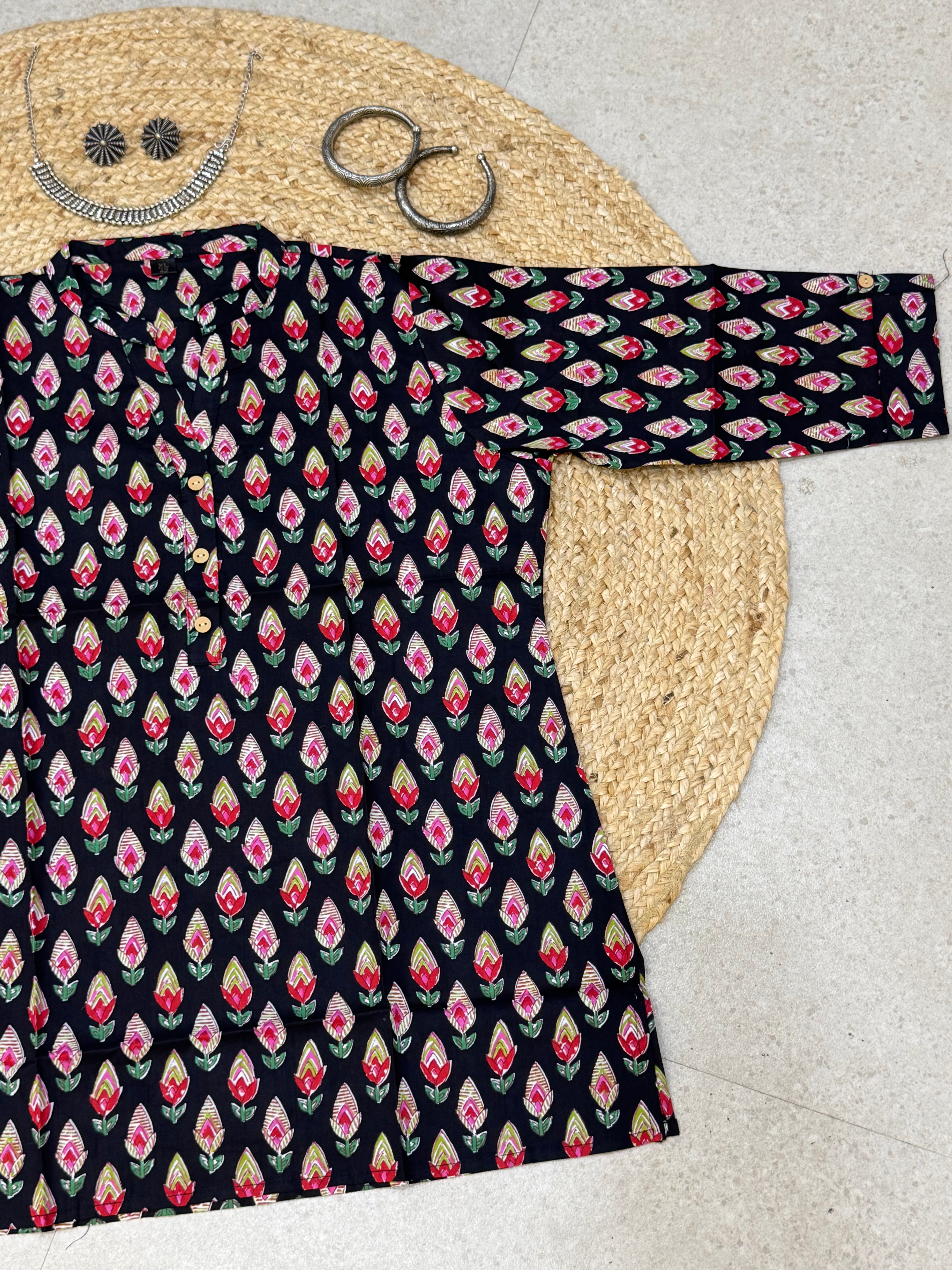 SHORT LENGTH COTTON KURTA