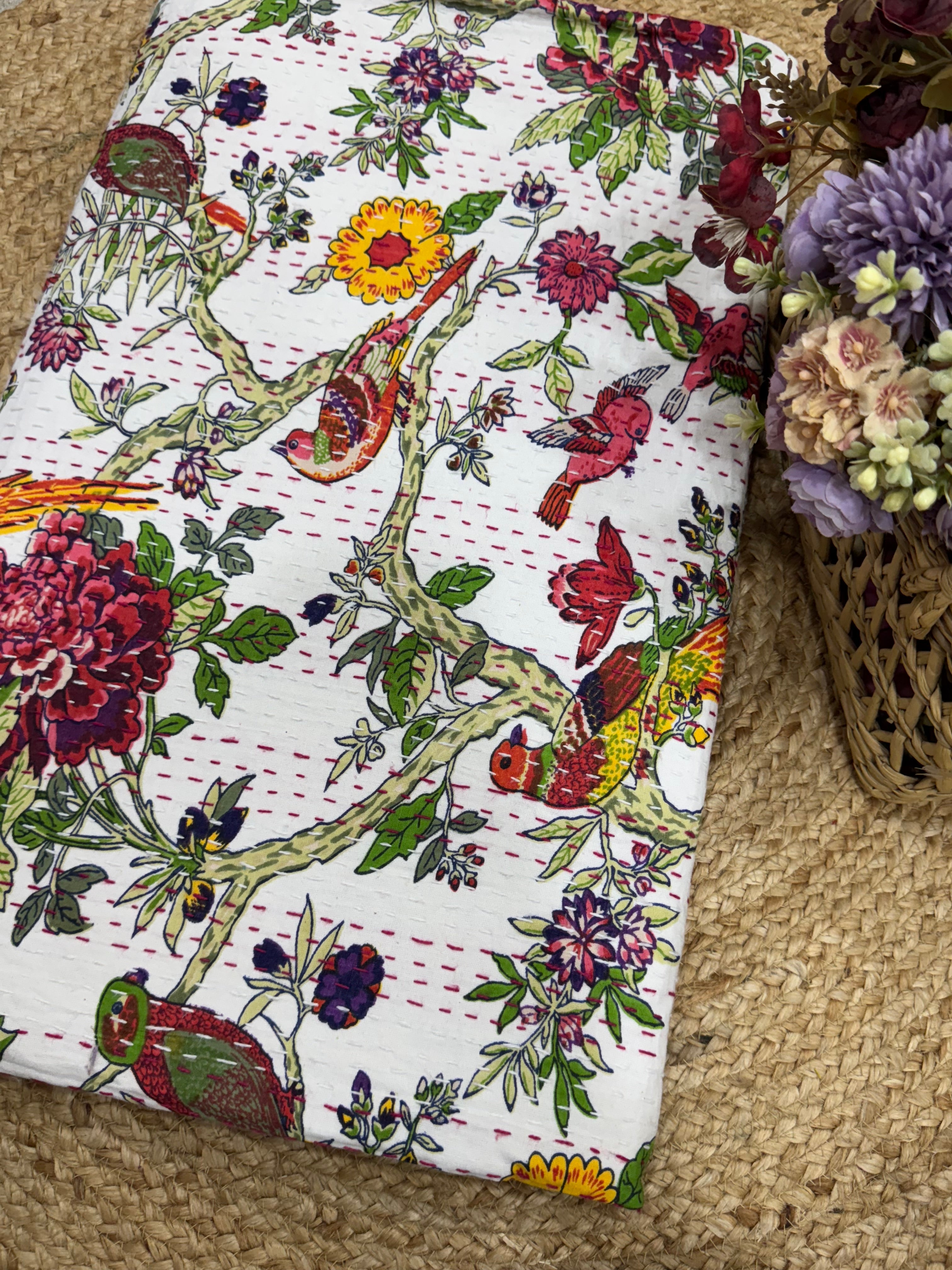 Kantha Bedcover