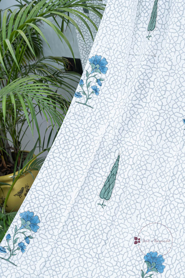 NEEL KAMAL HANDBLOCK PRINTED CURTAIN