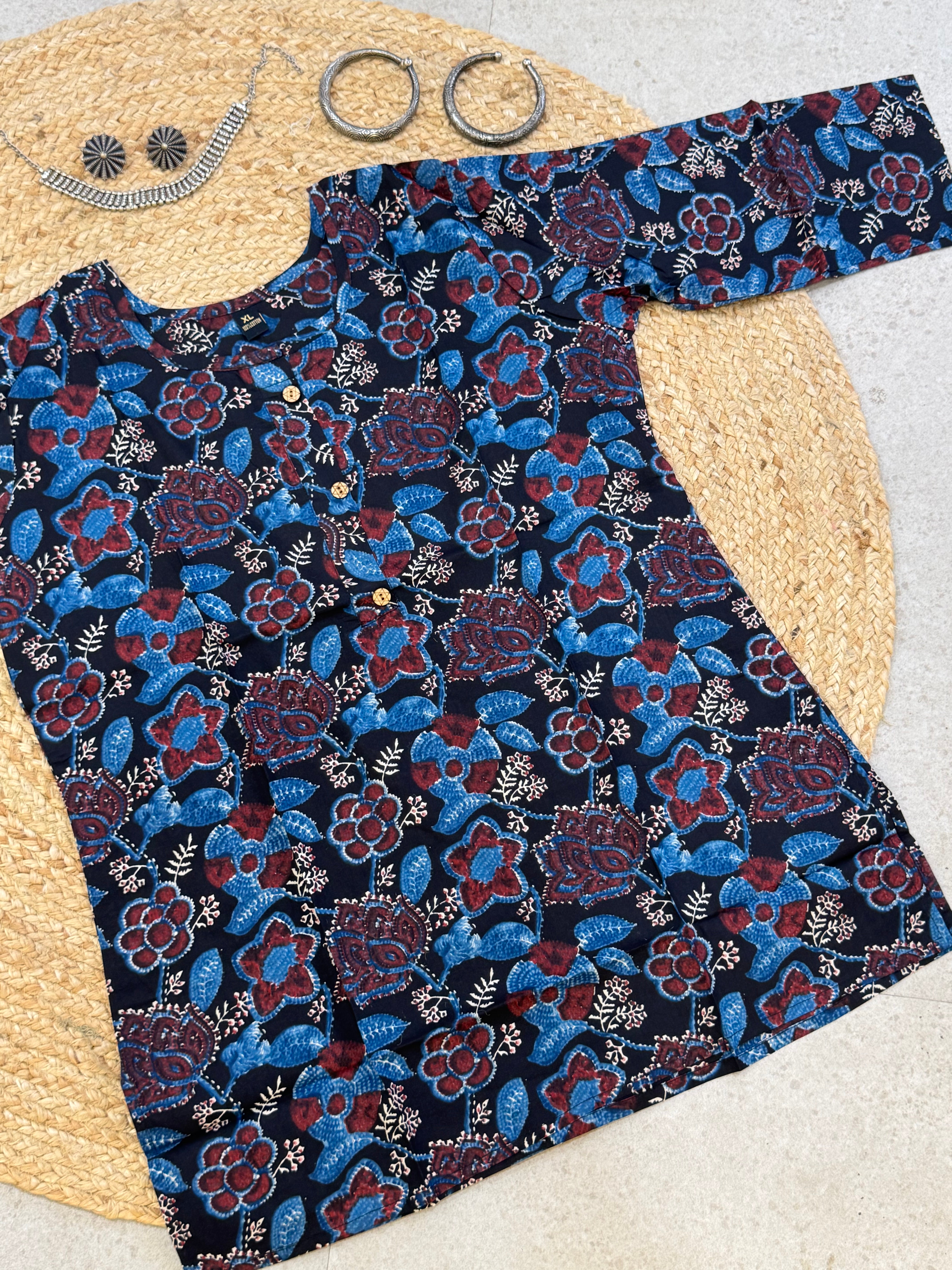 SHORT LENGTH COTTON KURTA