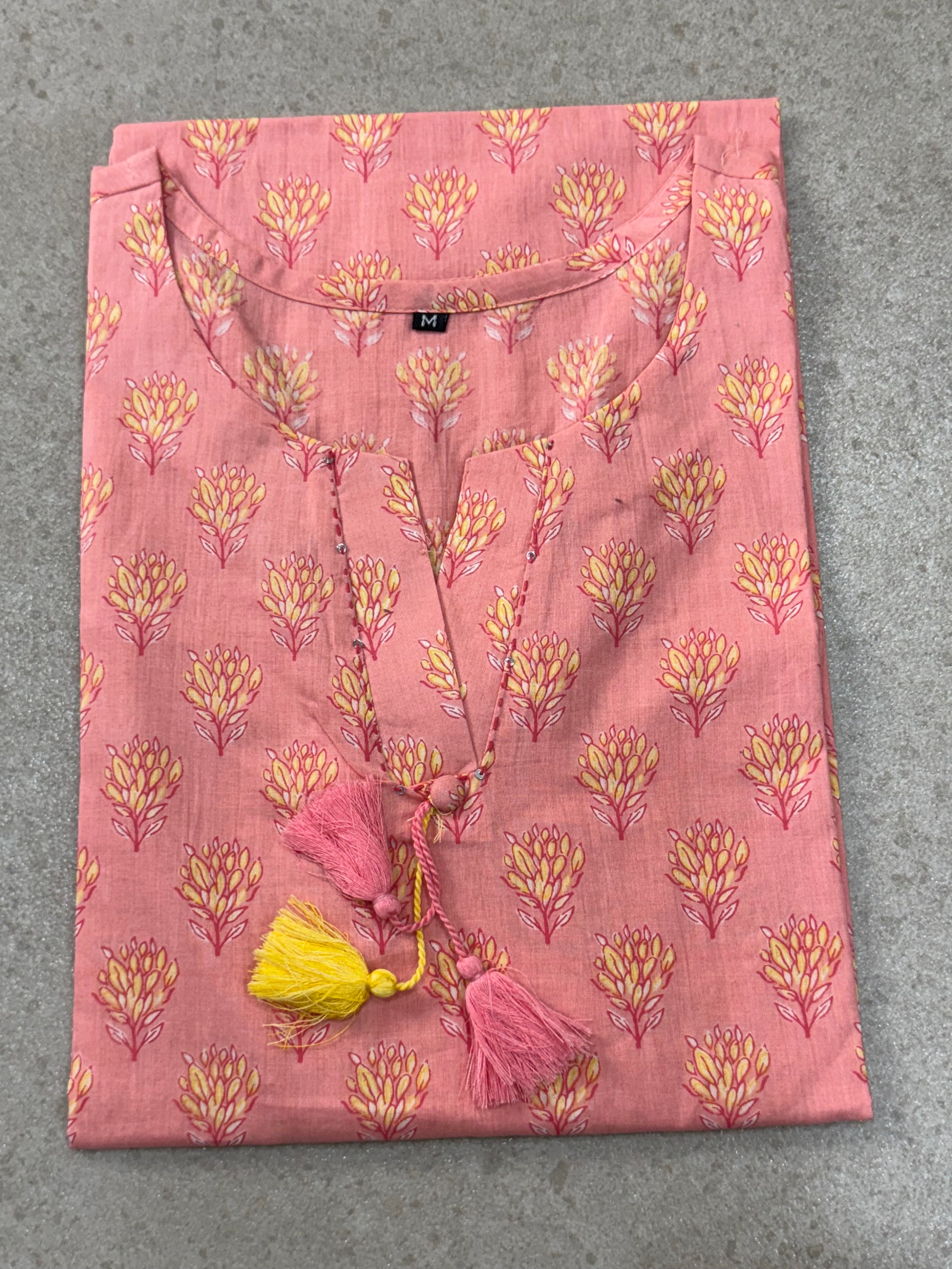 PURE COTTON STRAIGHT KURTA