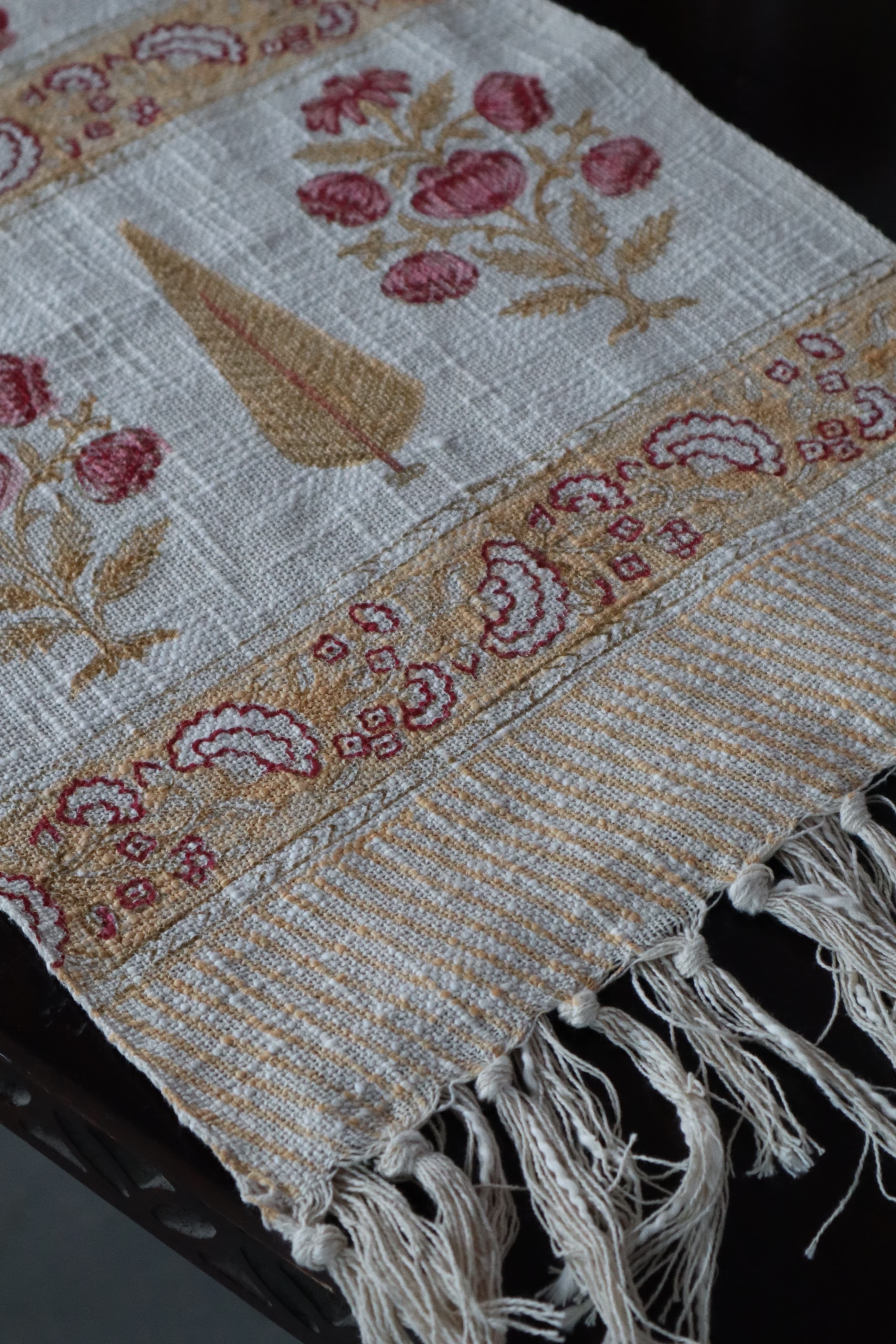 HAND BLOCK PRINTED TABLE RUNNER