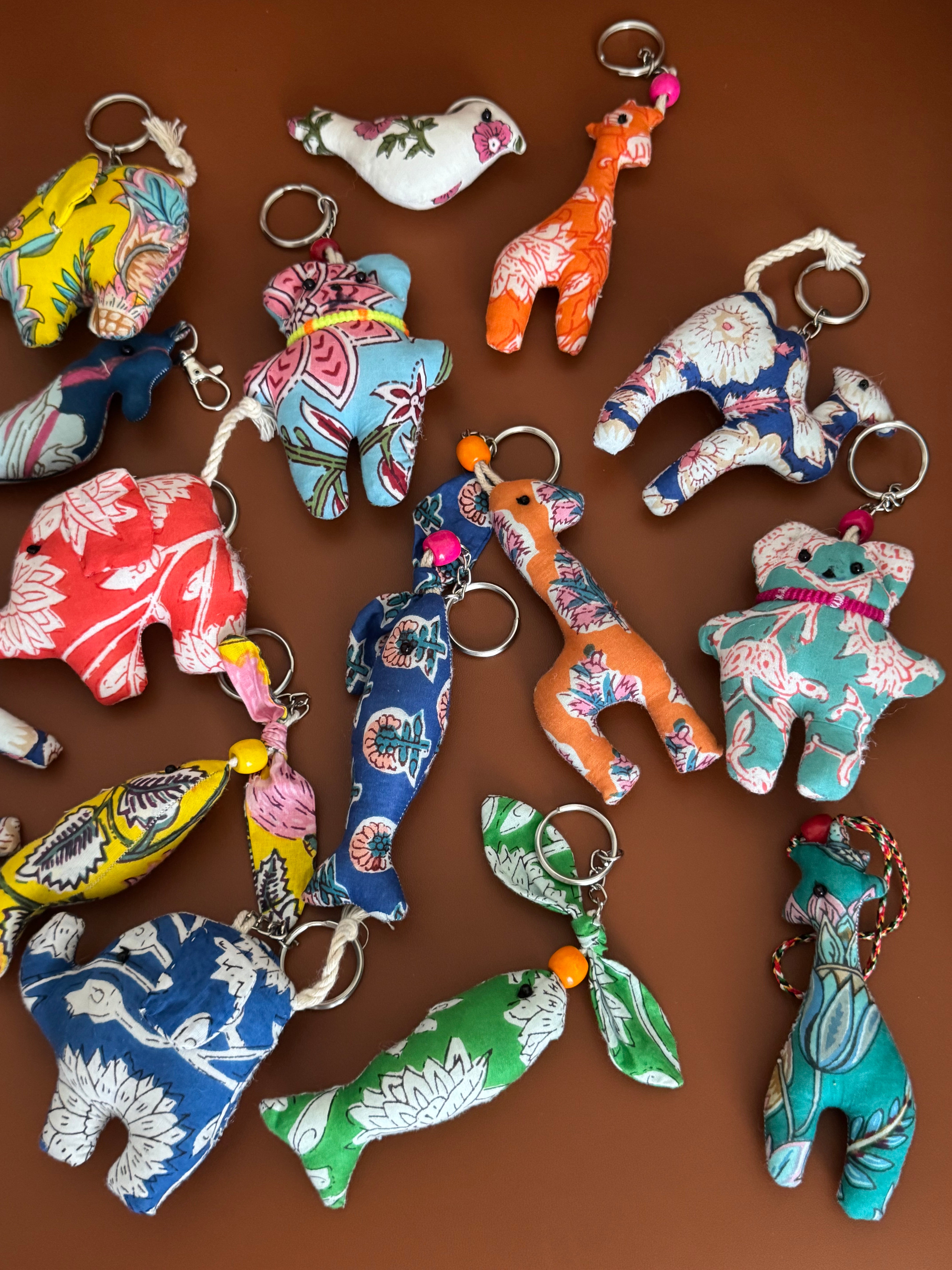 FABRIC KEYCHAINS
