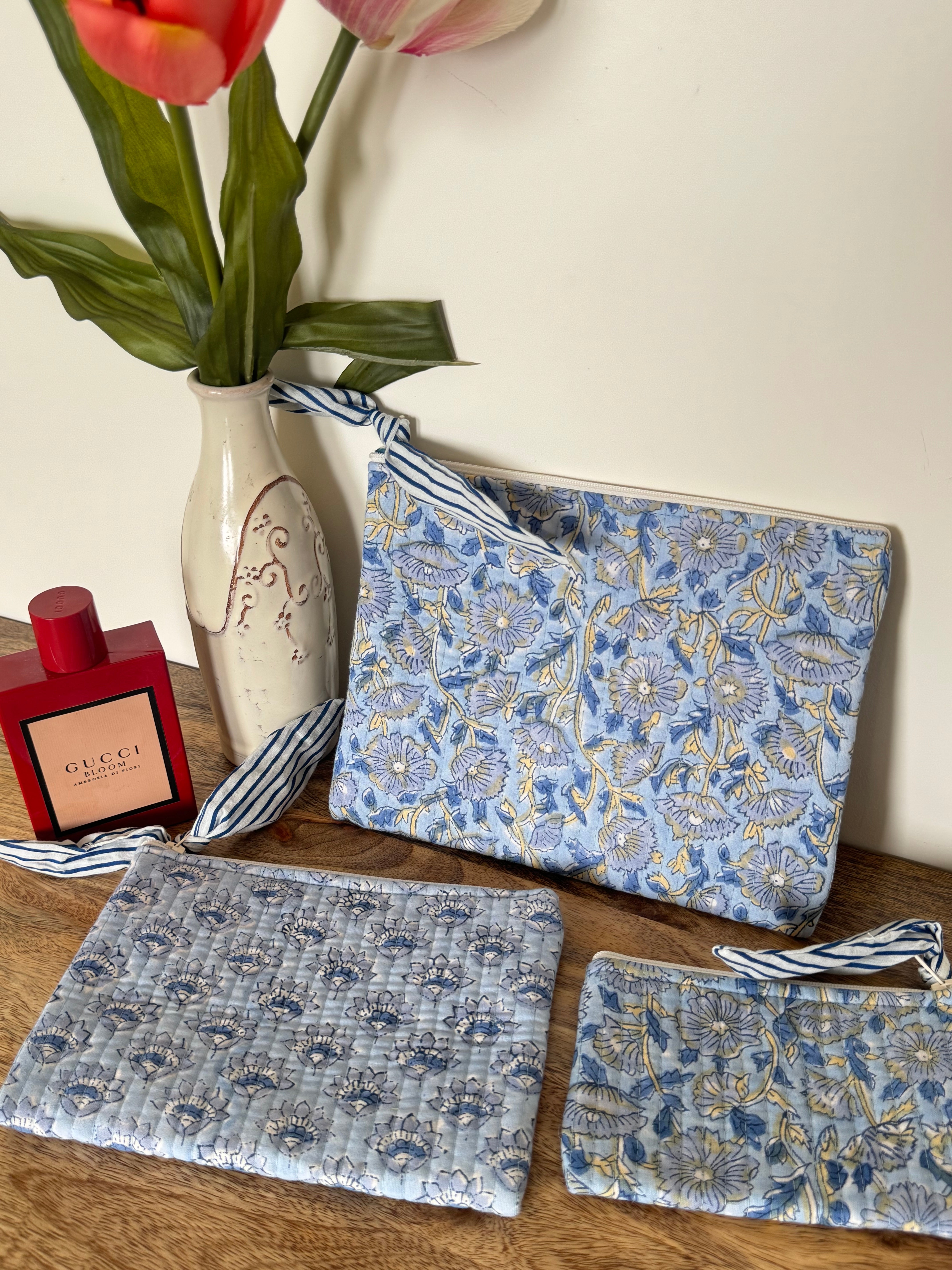 FLAT POUCH - SET OF THREE